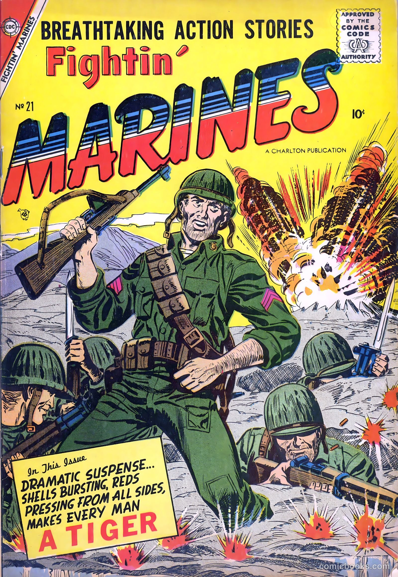 Fightin' Marines #21 — page 1 of 36