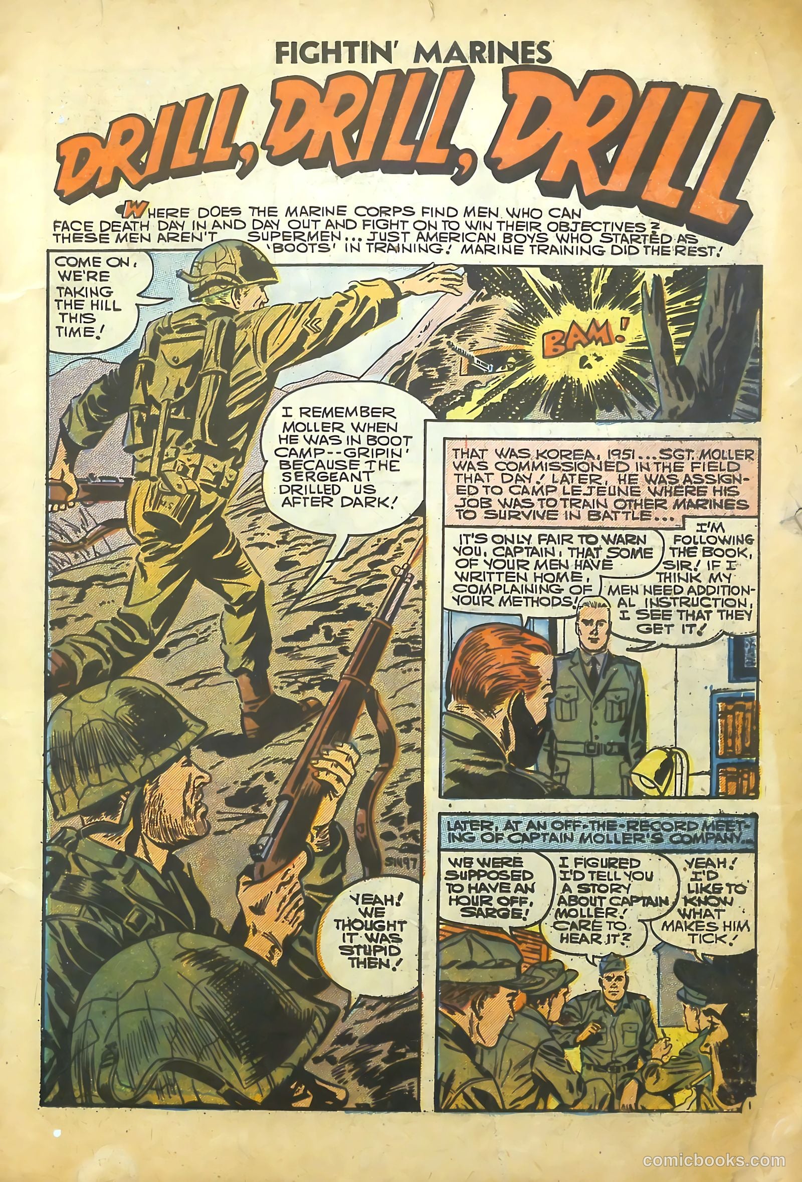 Fightin' Marines #21 — page 3 of 36