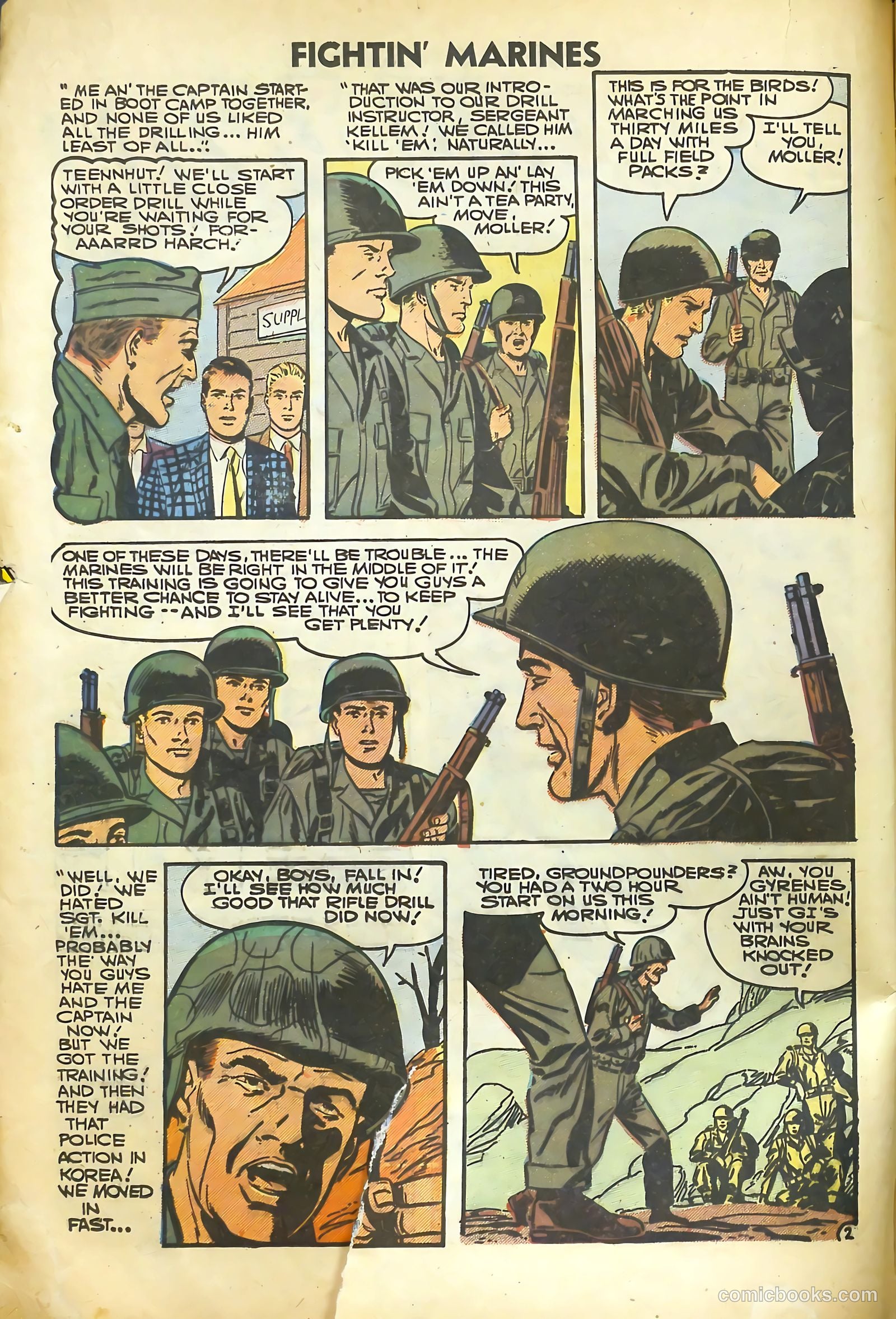 Fightin' Marines #21 — page 4 of 36