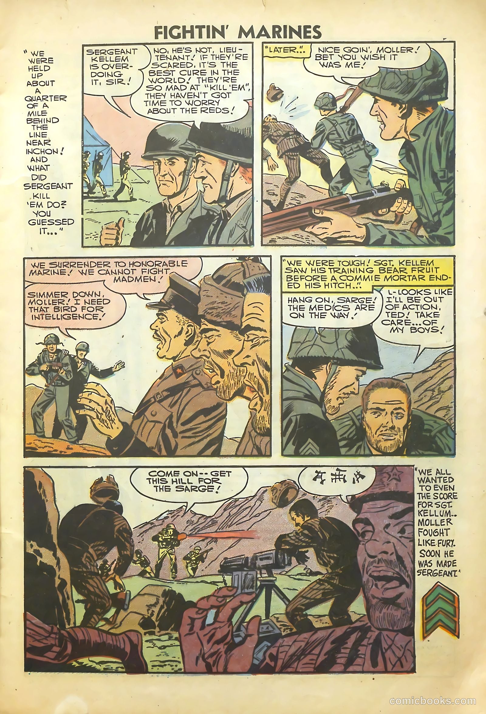Fightin' Marines #21 — page 5 of 36
