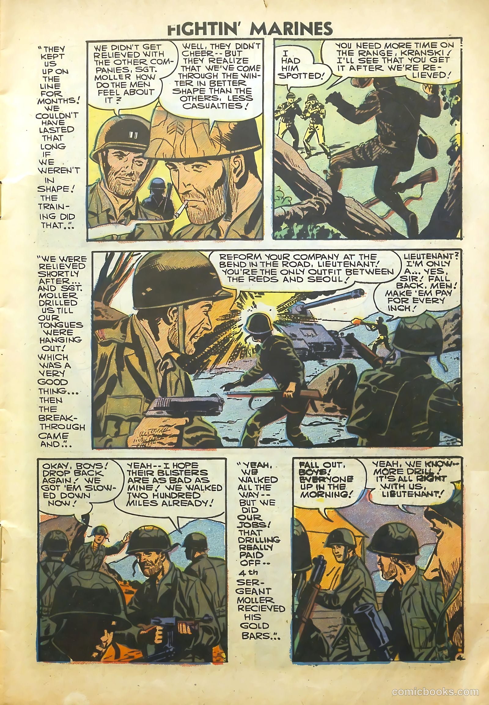Fightin' Marines #21 — page 7 of 36