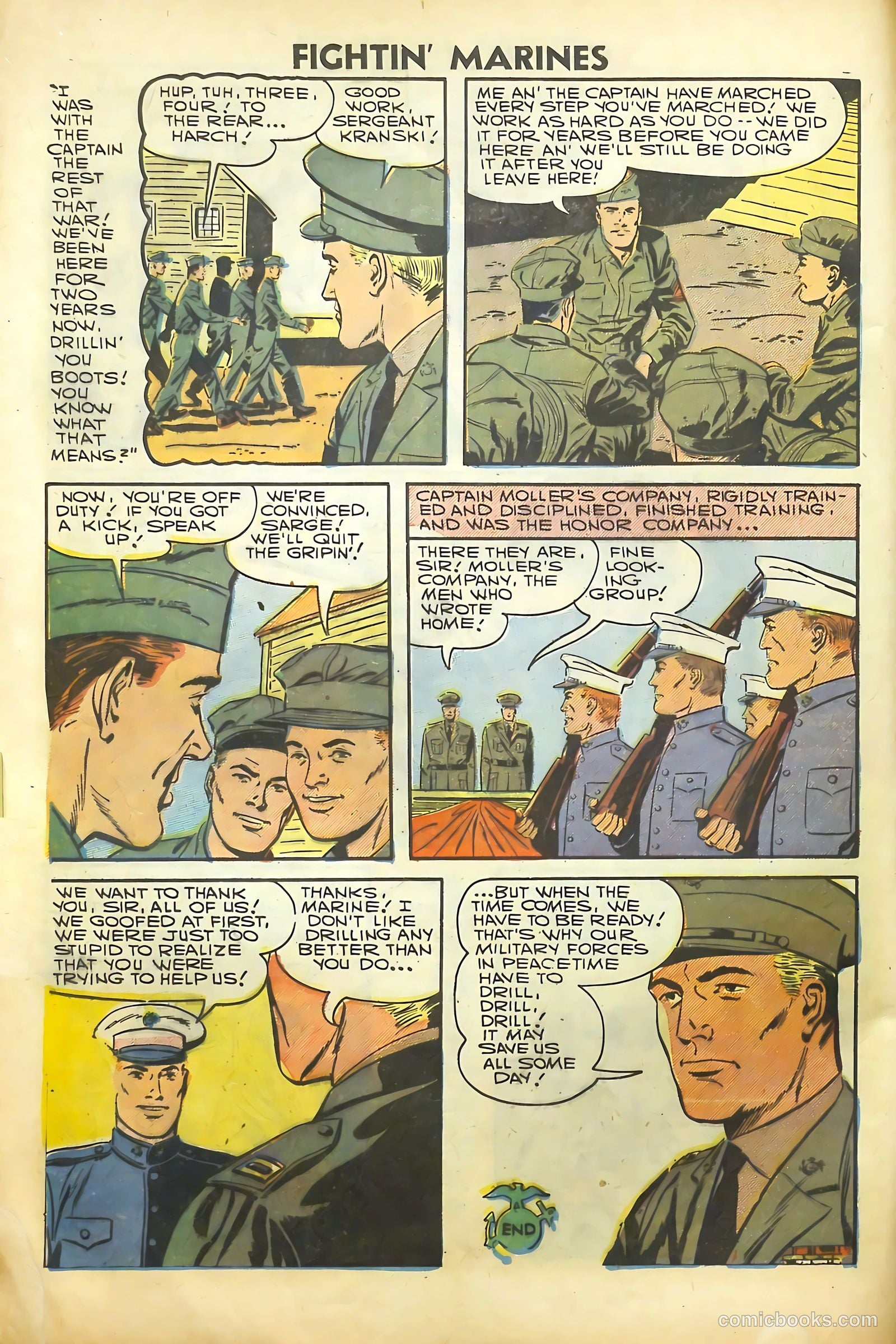 Fightin' Marines #21 — page 8 of 36