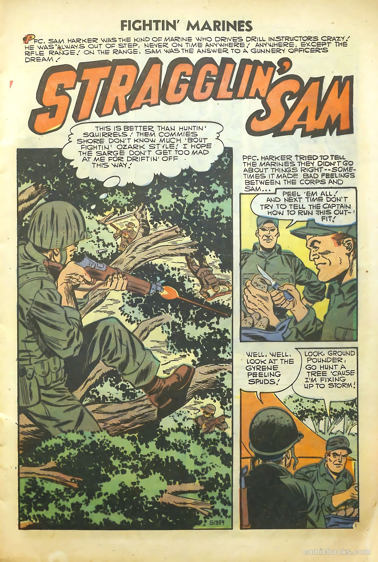 Fightin' Marines #21 — page 9 of 36