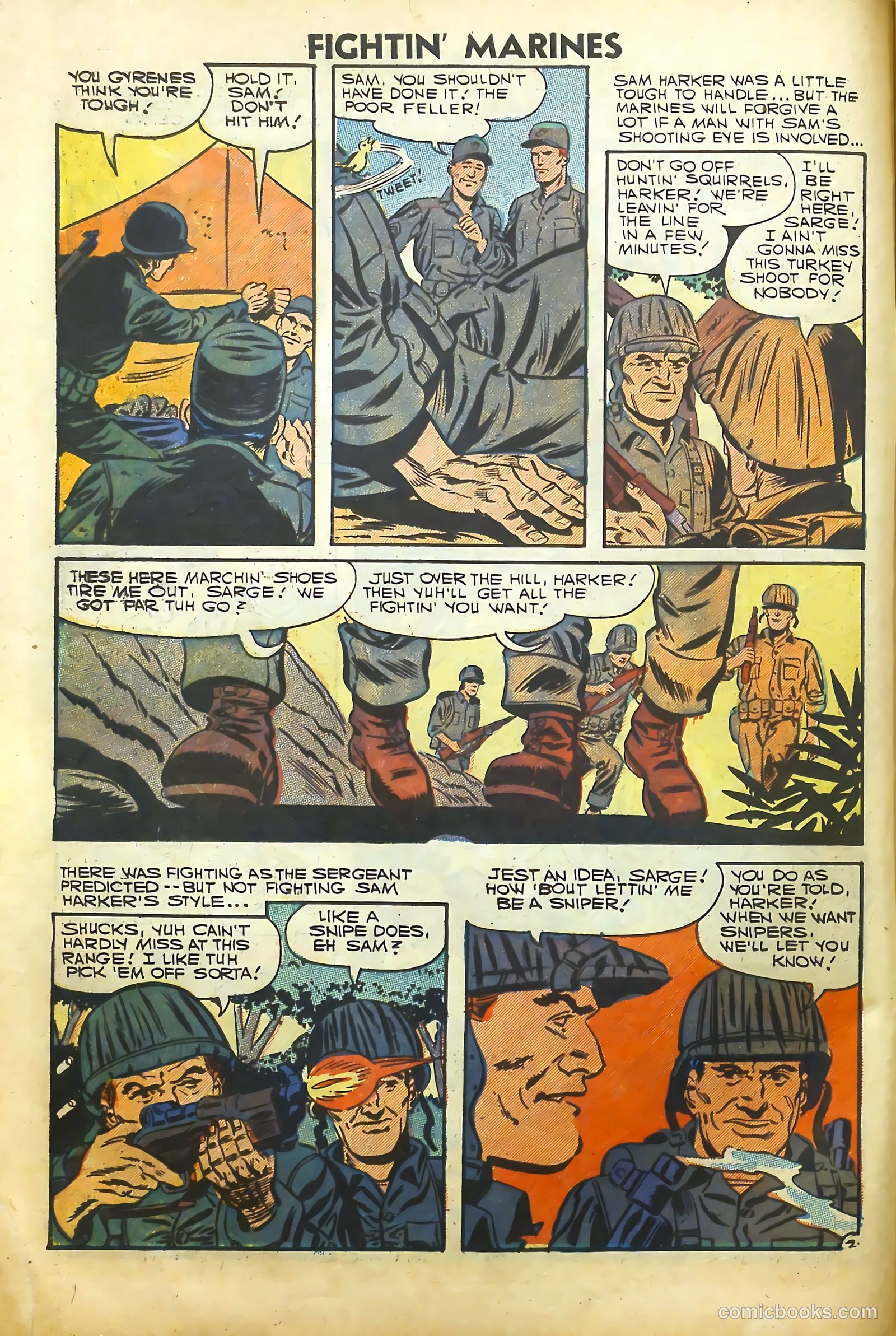 Fightin' Marines #21 — page 10 of 36