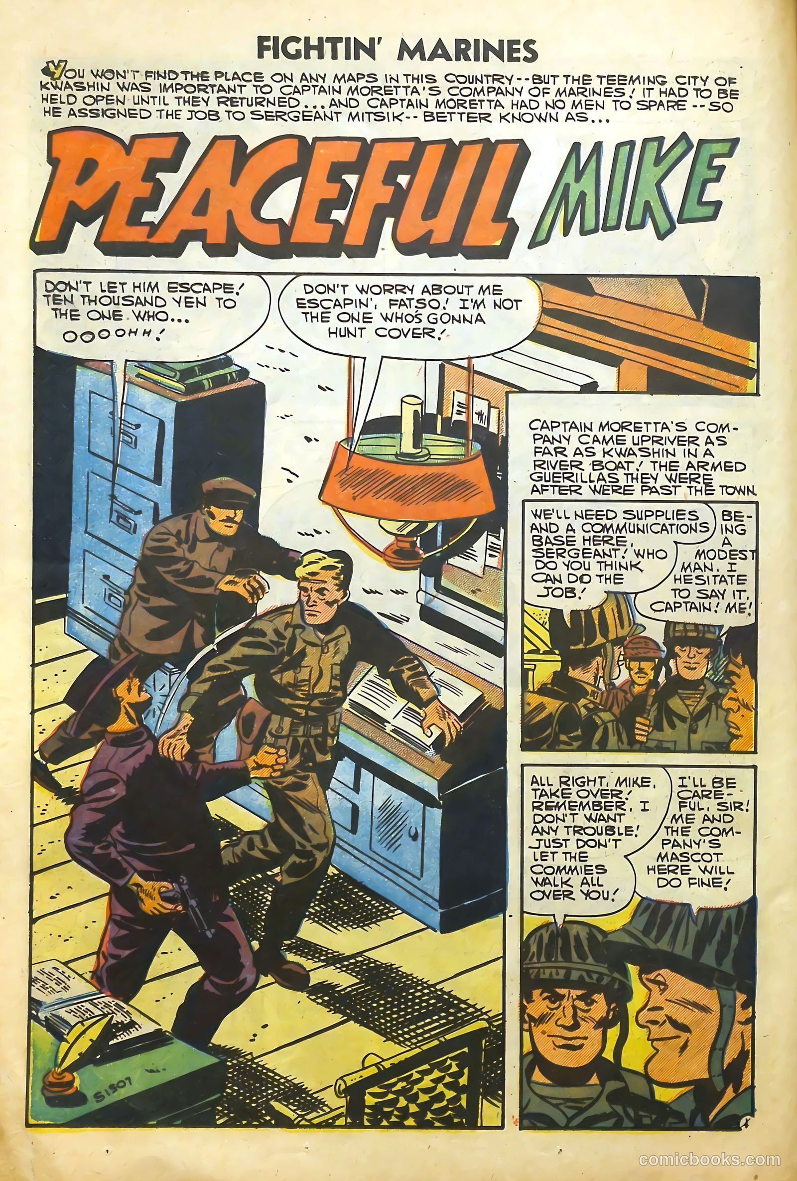 Fightin' Marines #21 — page 14 of 36