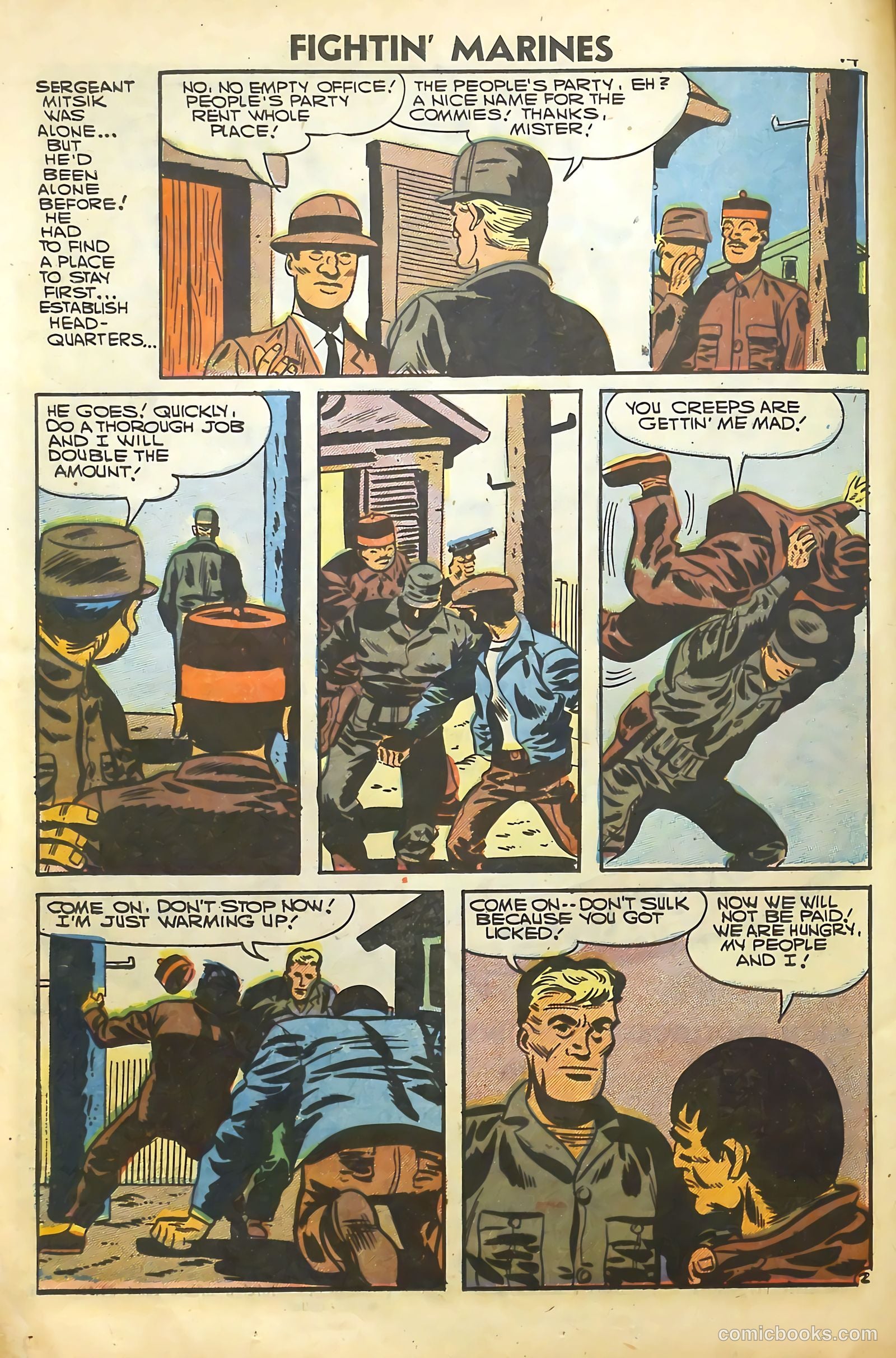 Fightin' Marines #21 — page 16 of 36
