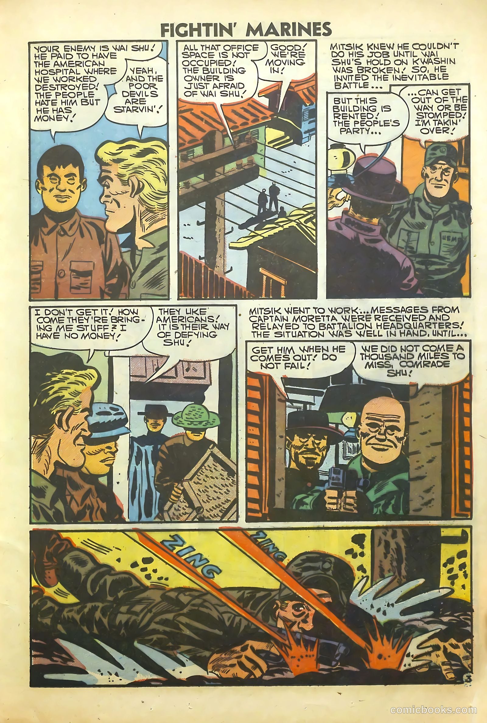 Fightin' Marines #21 — page 17 of 36