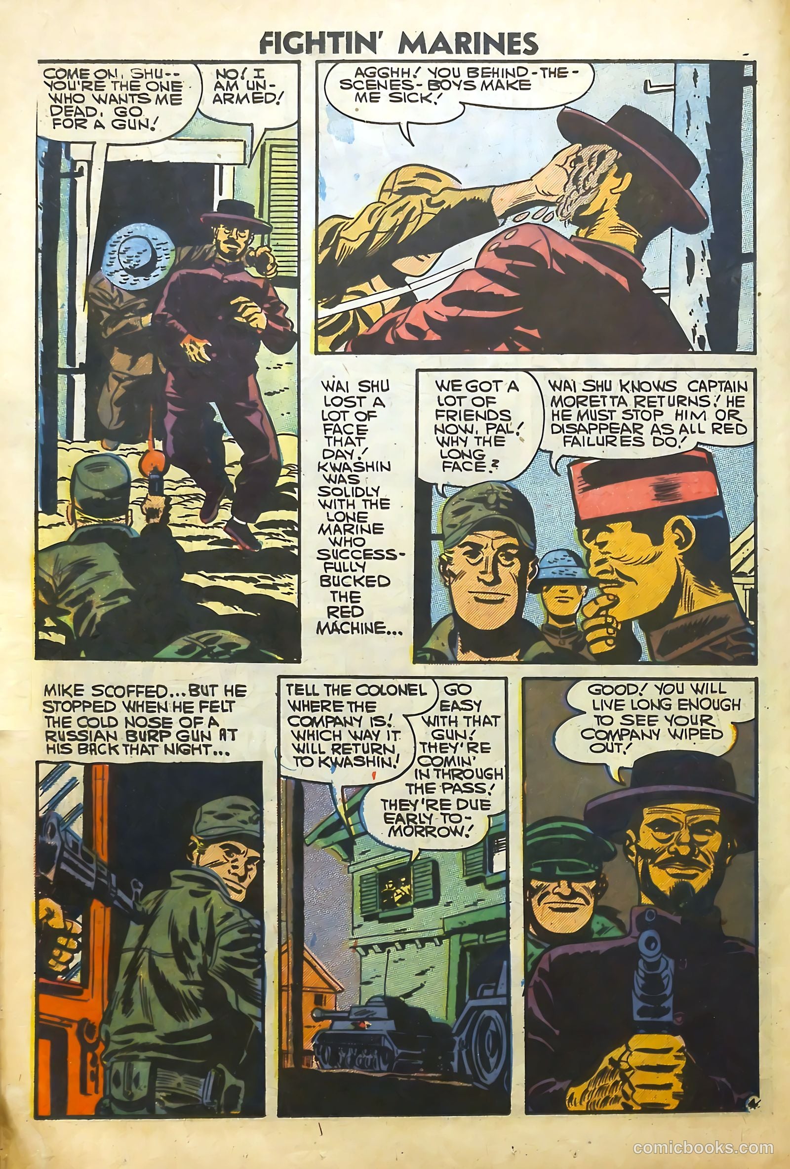 Fightin' Marines #21 — page 18 of 36