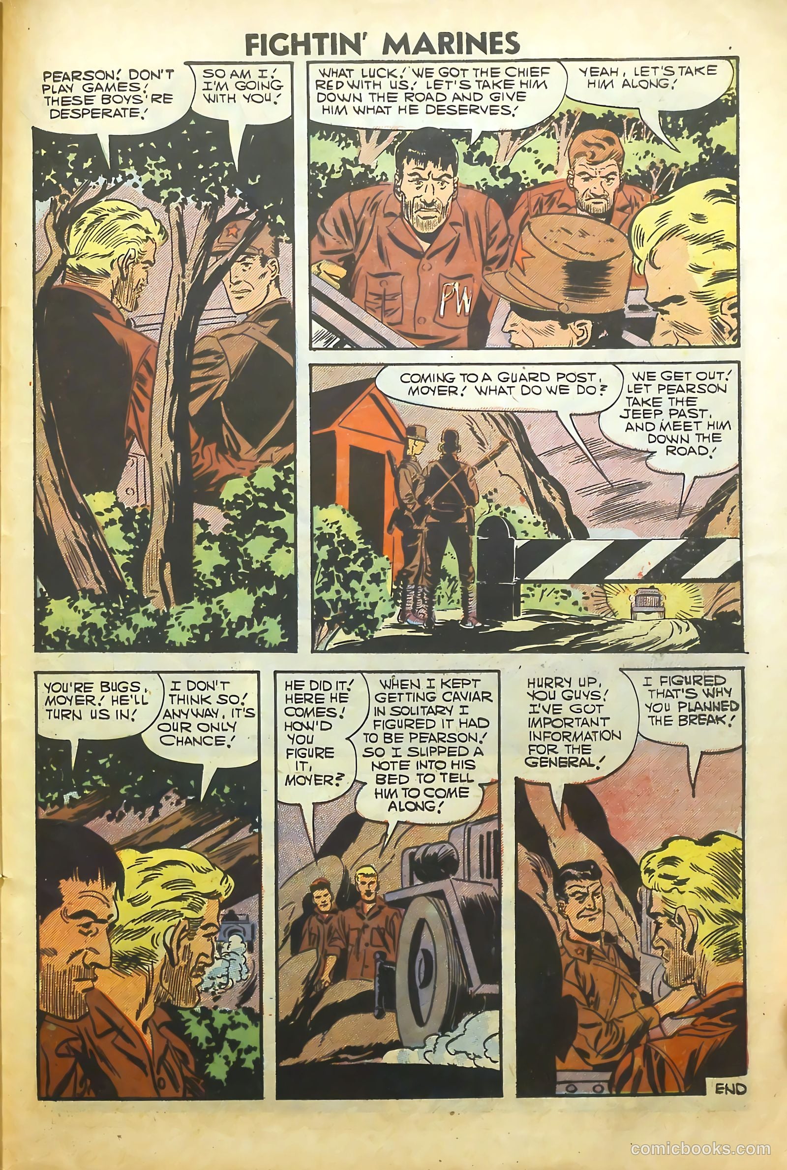 Fightin' Marines #21 — page 27 of 36
