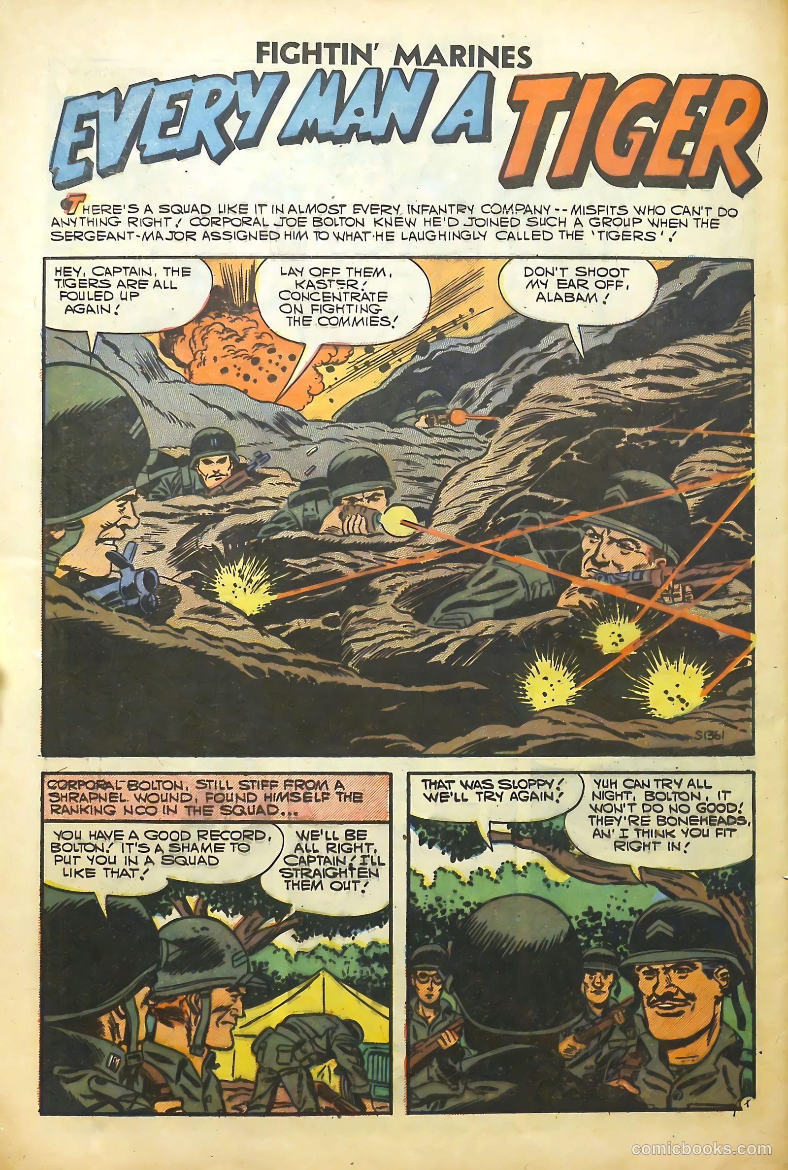 Fightin' Marines #21 — page 28 of 36