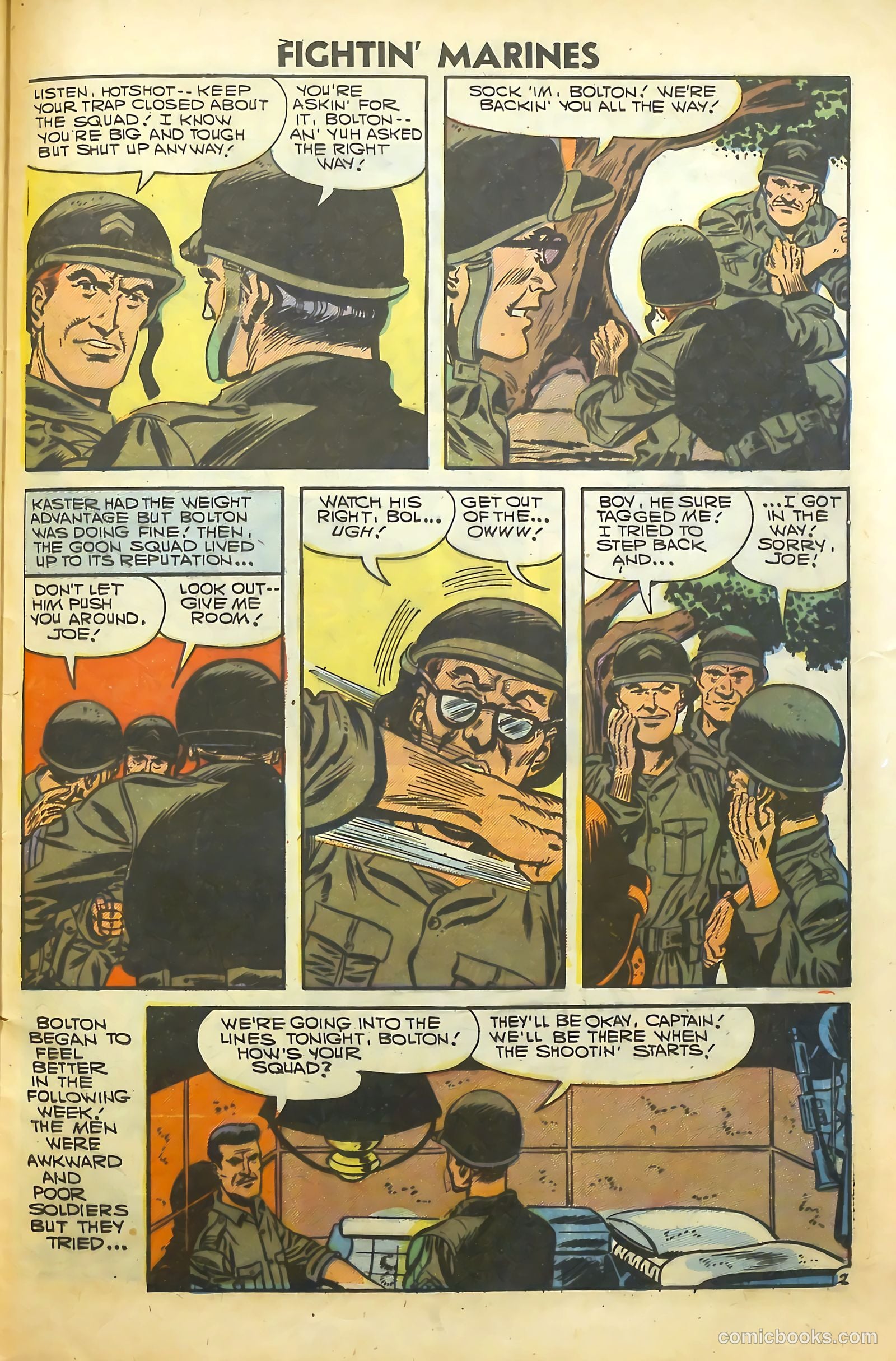 Fightin' Marines #21 — page 29 of 36