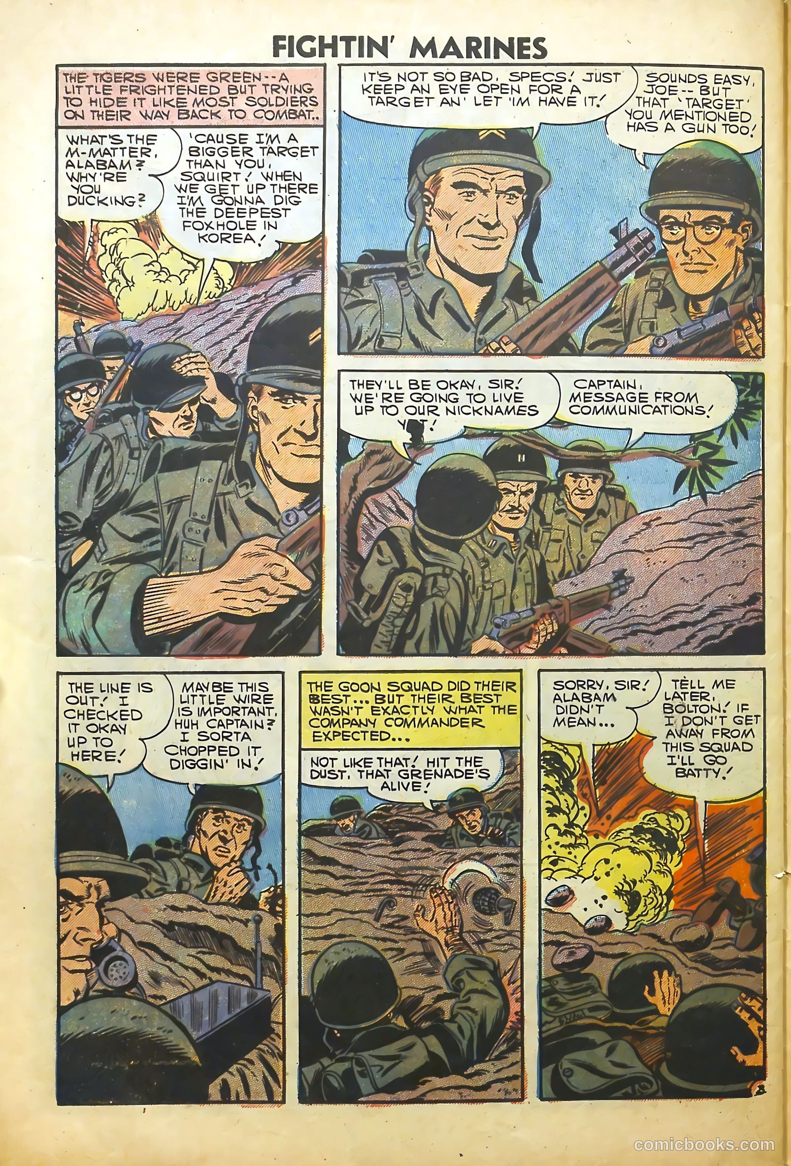 Fightin' Marines #21 — page 30 of 36