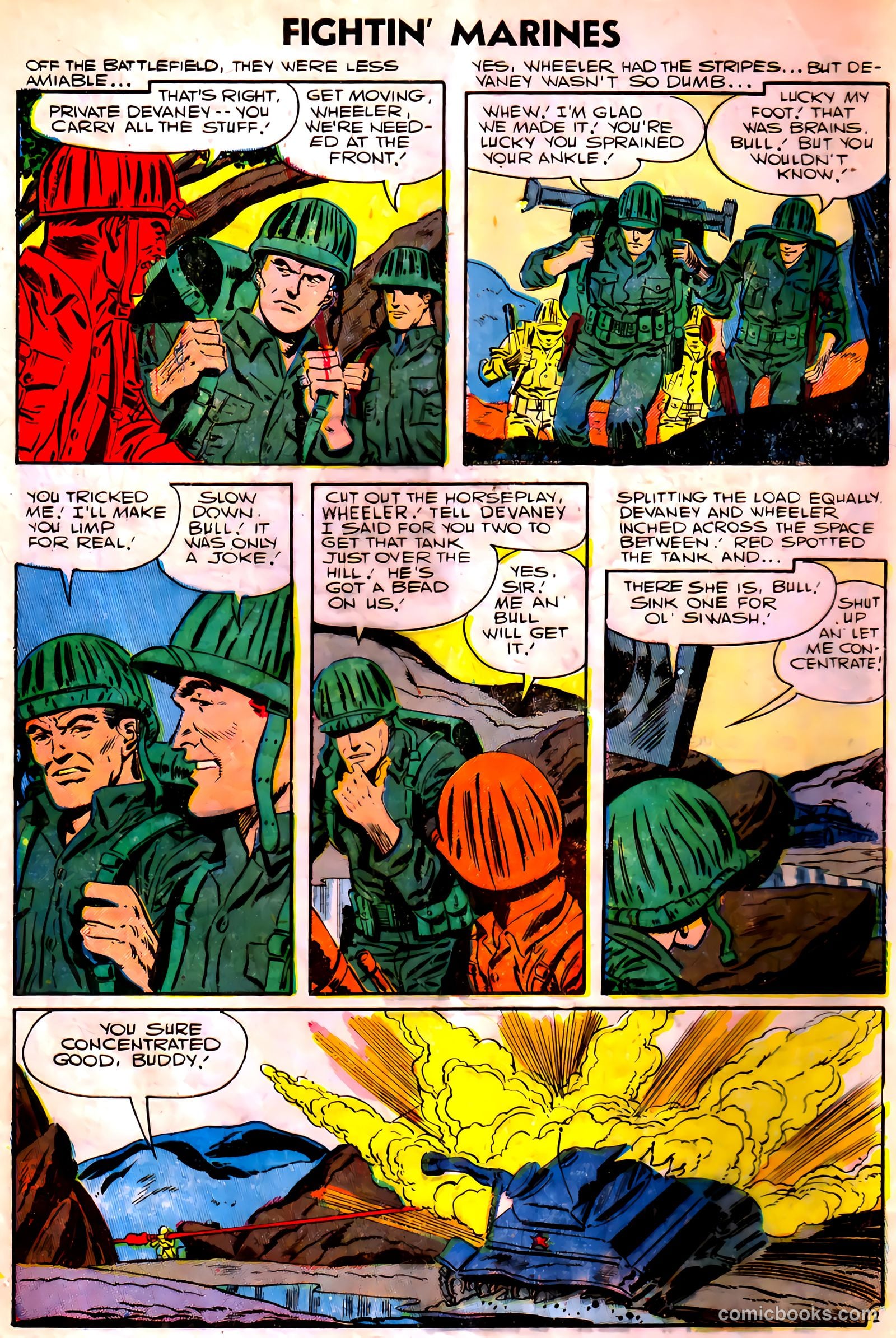 Fightin' Marines #22 — page 4 of 36