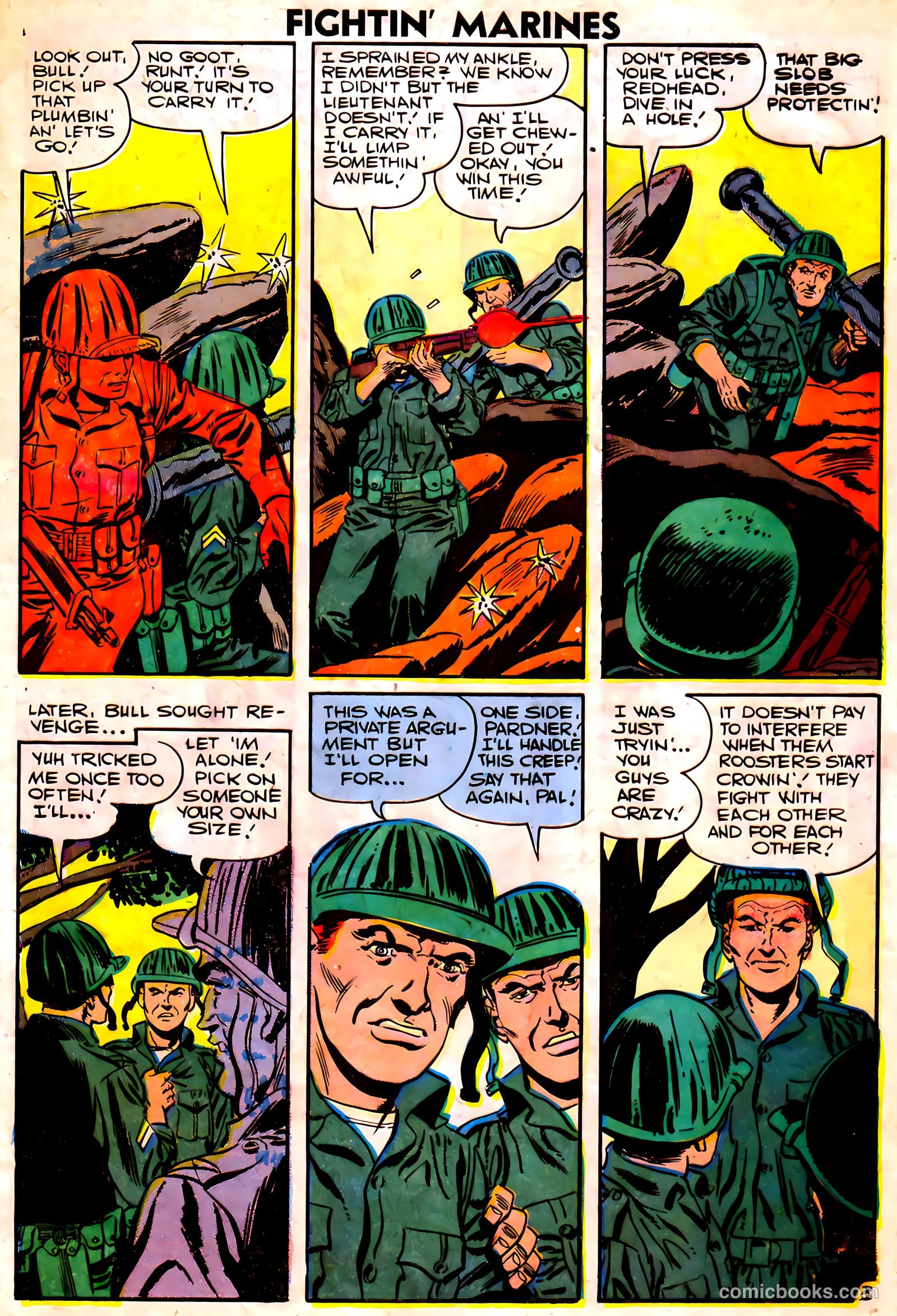Fightin' Marines #22 — page 5 of 36