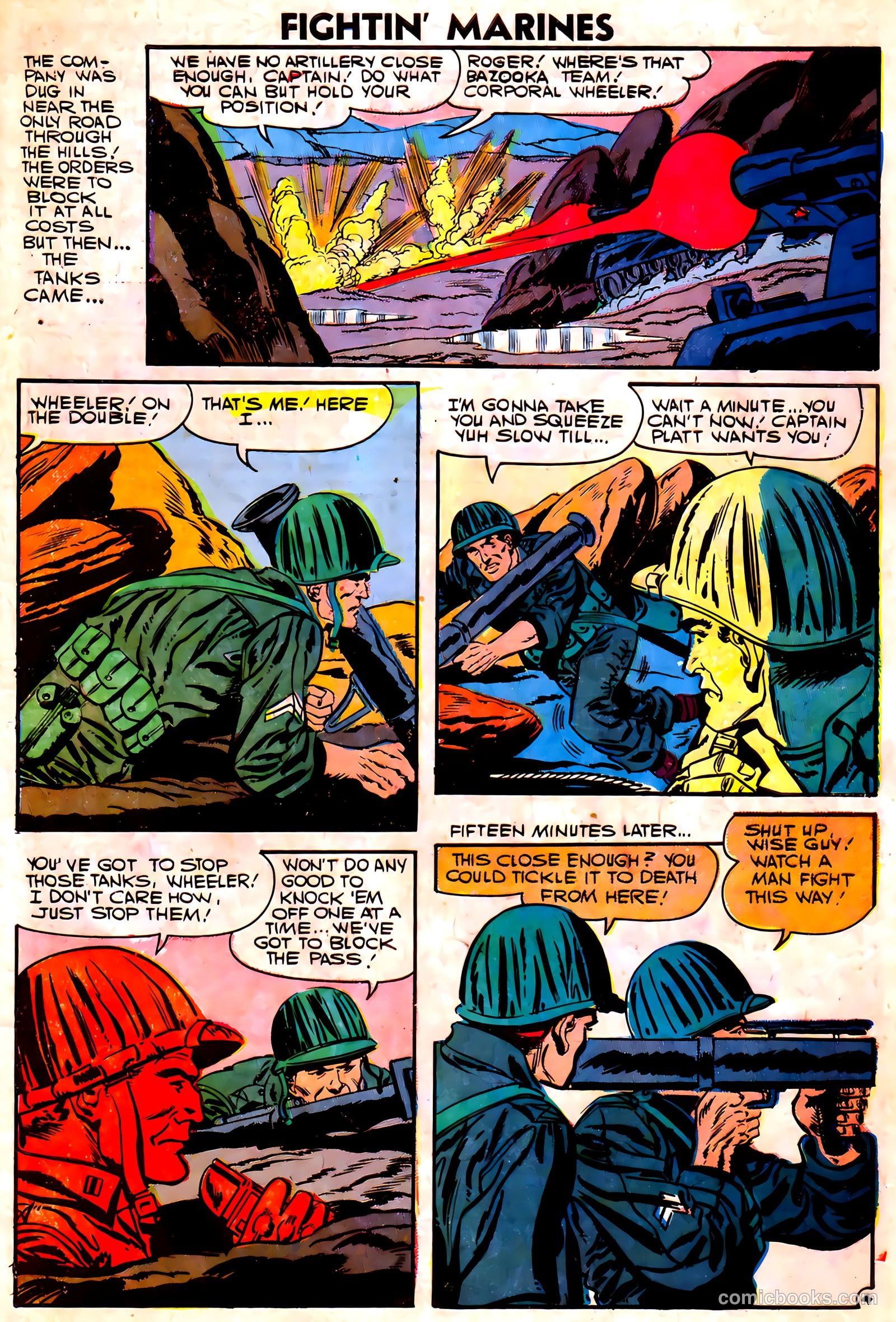 Fightin' Marines #22 — page 7 of 36