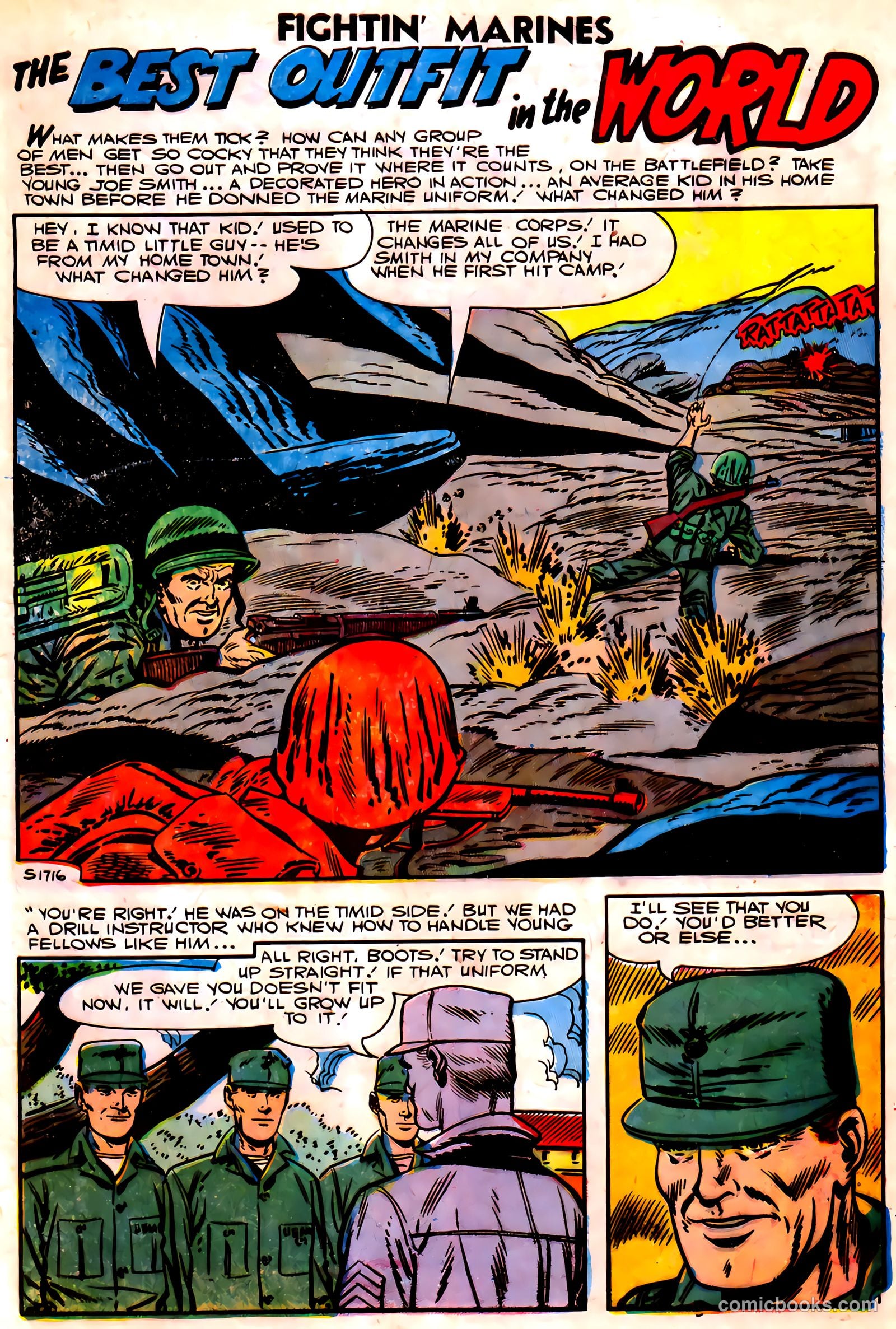 Fightin' Marines #22 — page 9 of 36