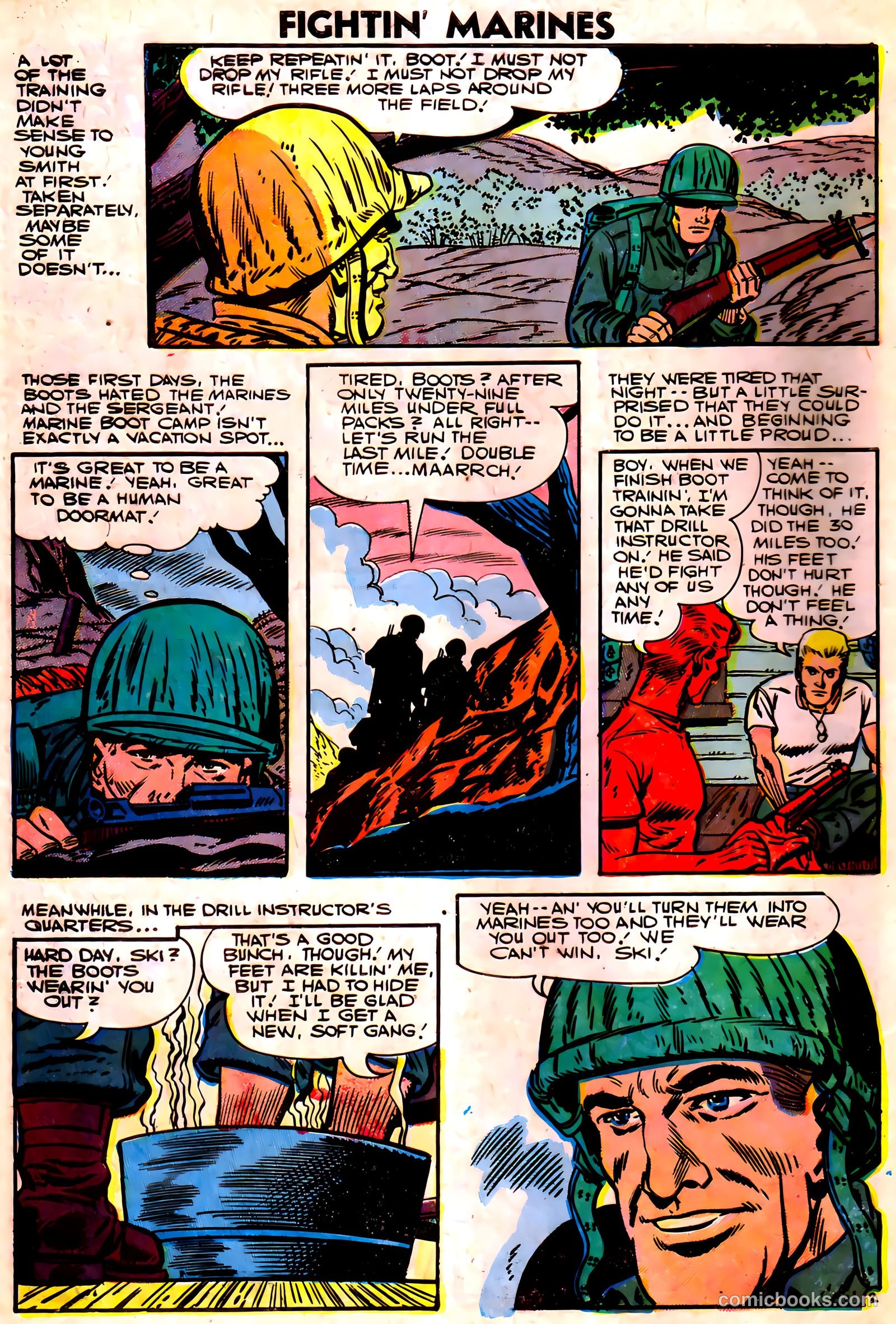 Fightin' Marines #22 — page 10 of 36
