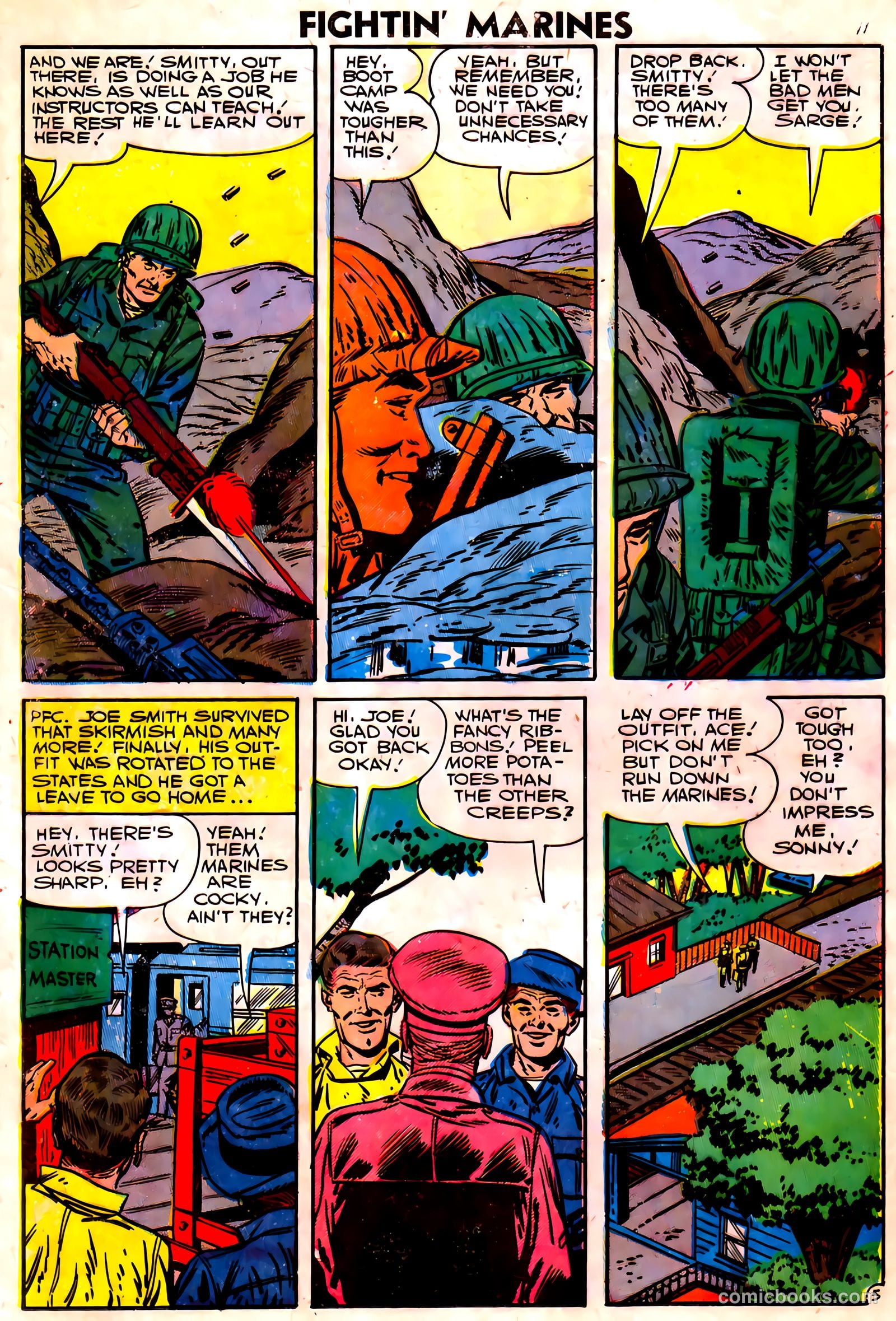 Fightin' Marines #22 — page 13 of 36