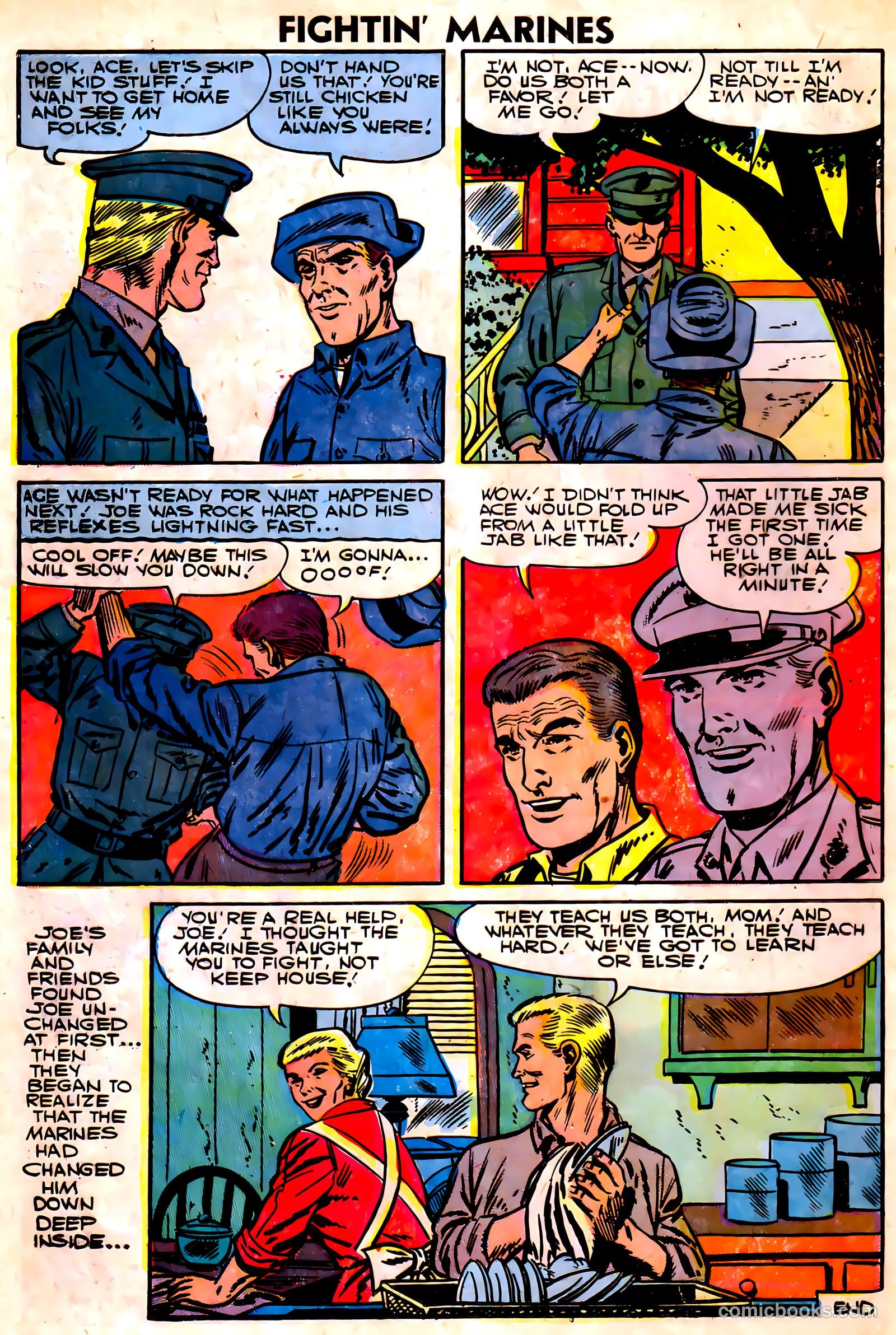 Fightin' Marines #22 — page 14 of 36
