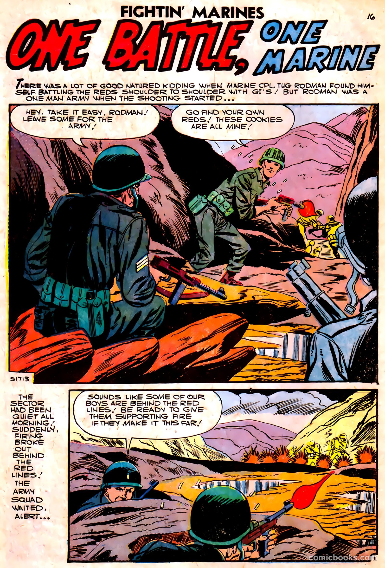 Fightin' Marines #22 — page 18 of 36