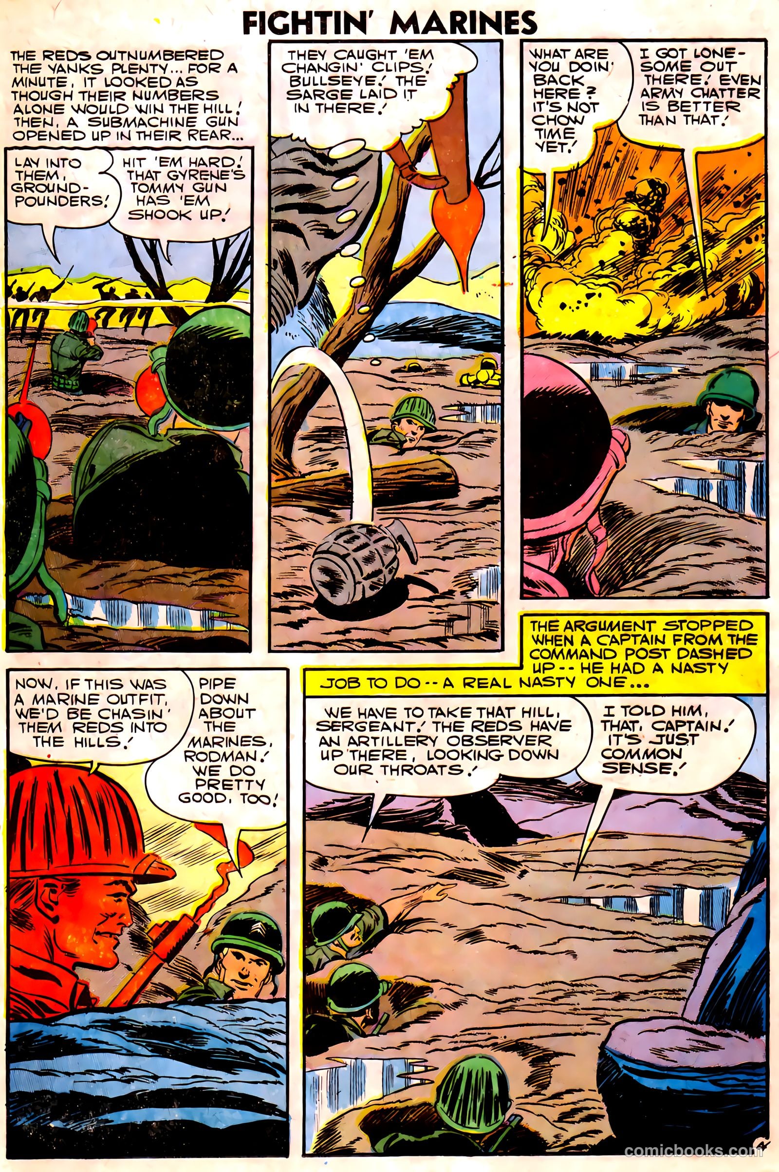 Fightin' Marines #22 — page 21 of 36