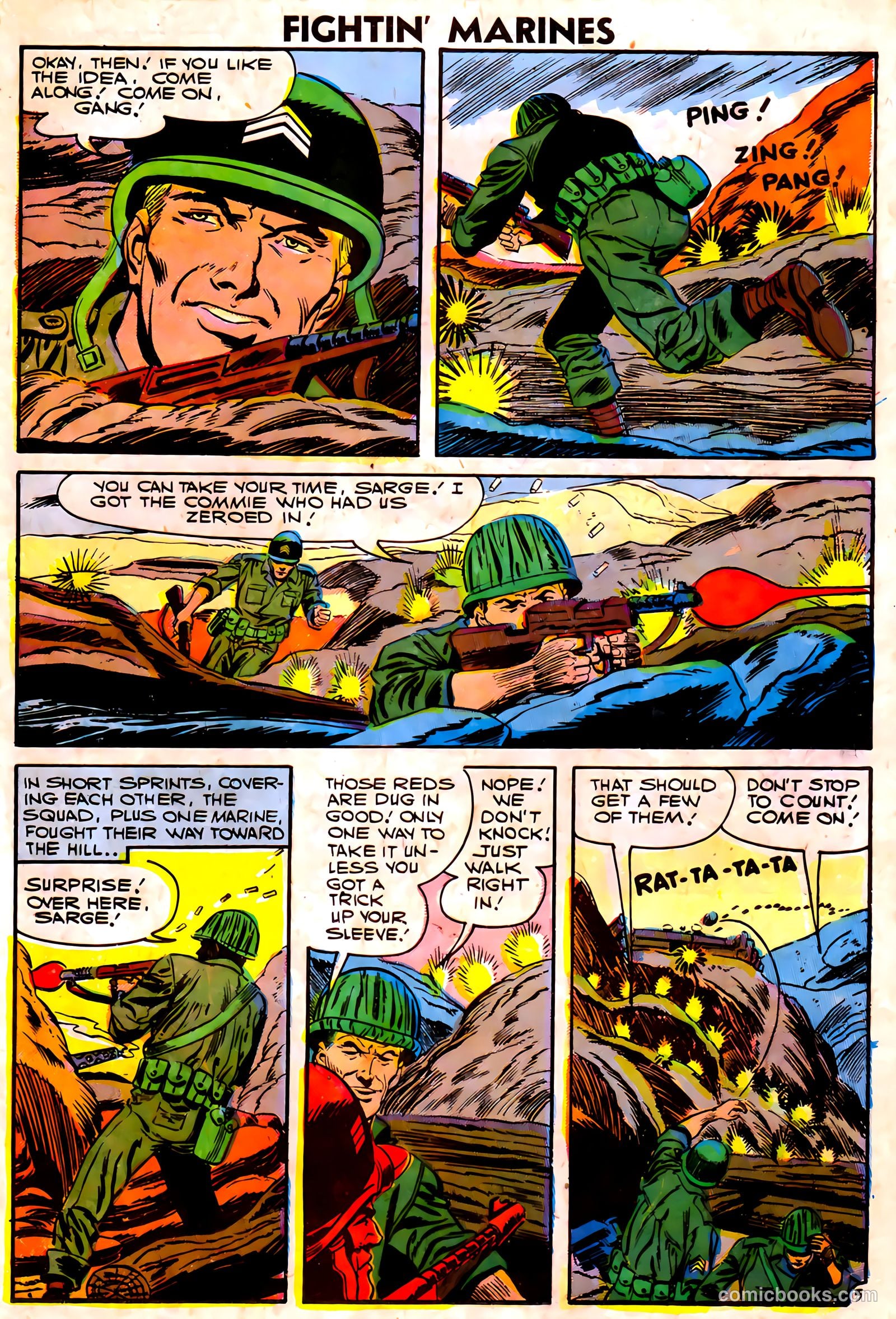 Fightin' Marines #22 — page 23 of 36