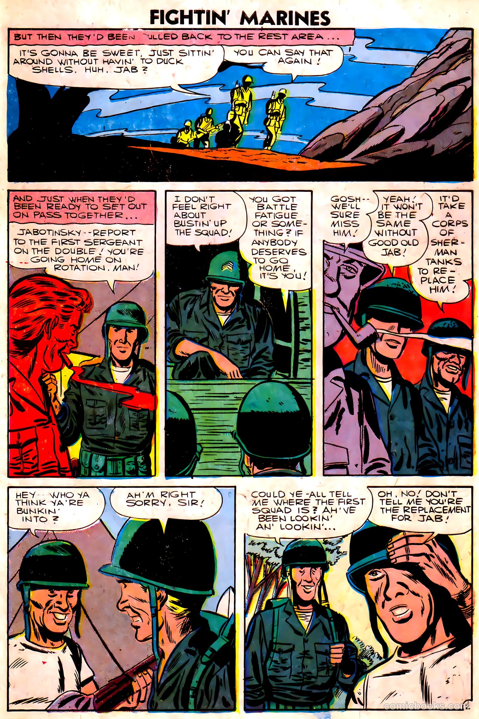 Fightin' Marines #22 — page 27 of 36
