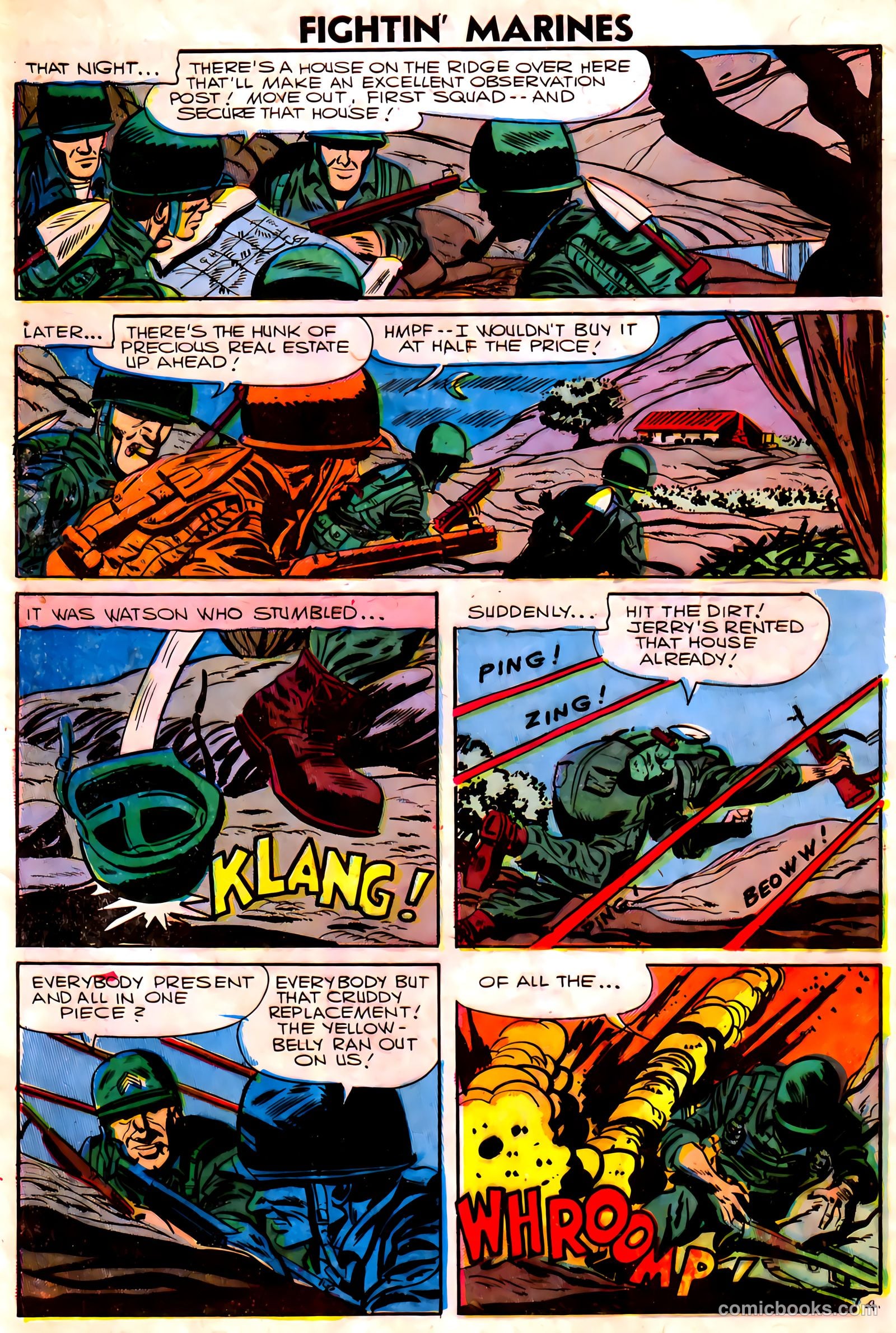 Fightin' Marines #22 — page 29 of 36