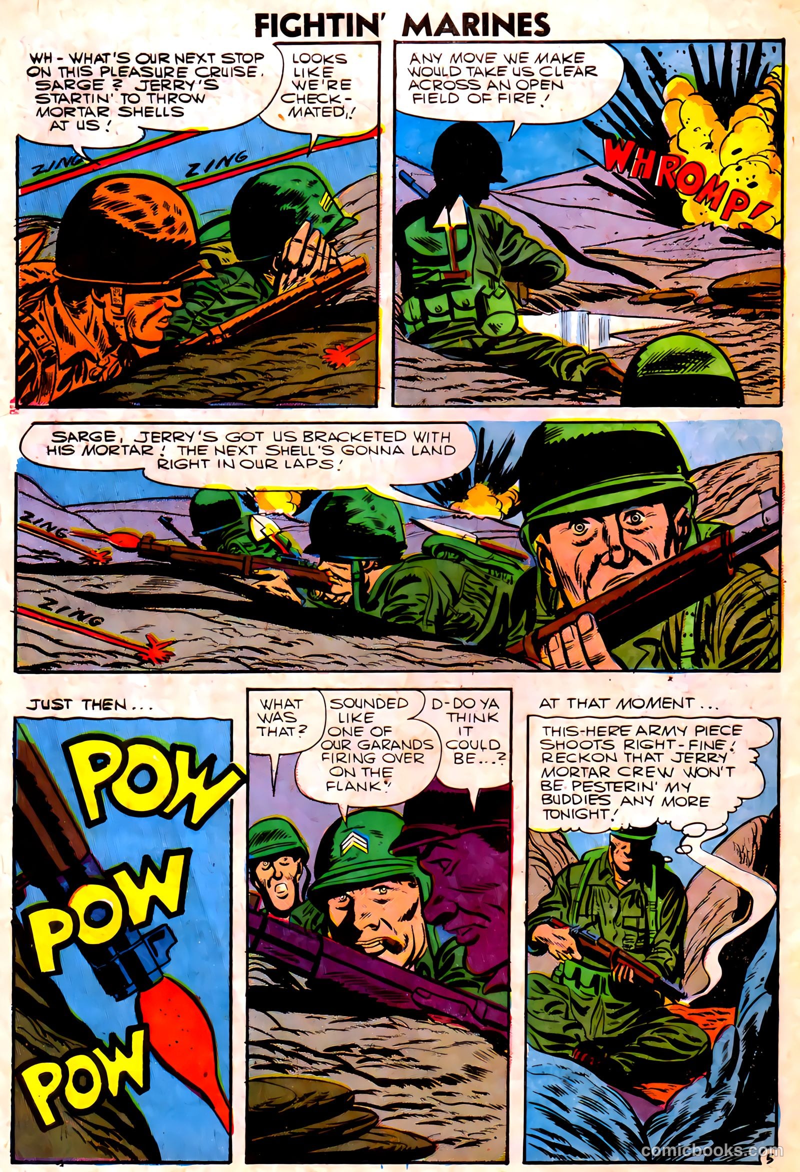 Fightin' Marines #22 — page 30 of 36