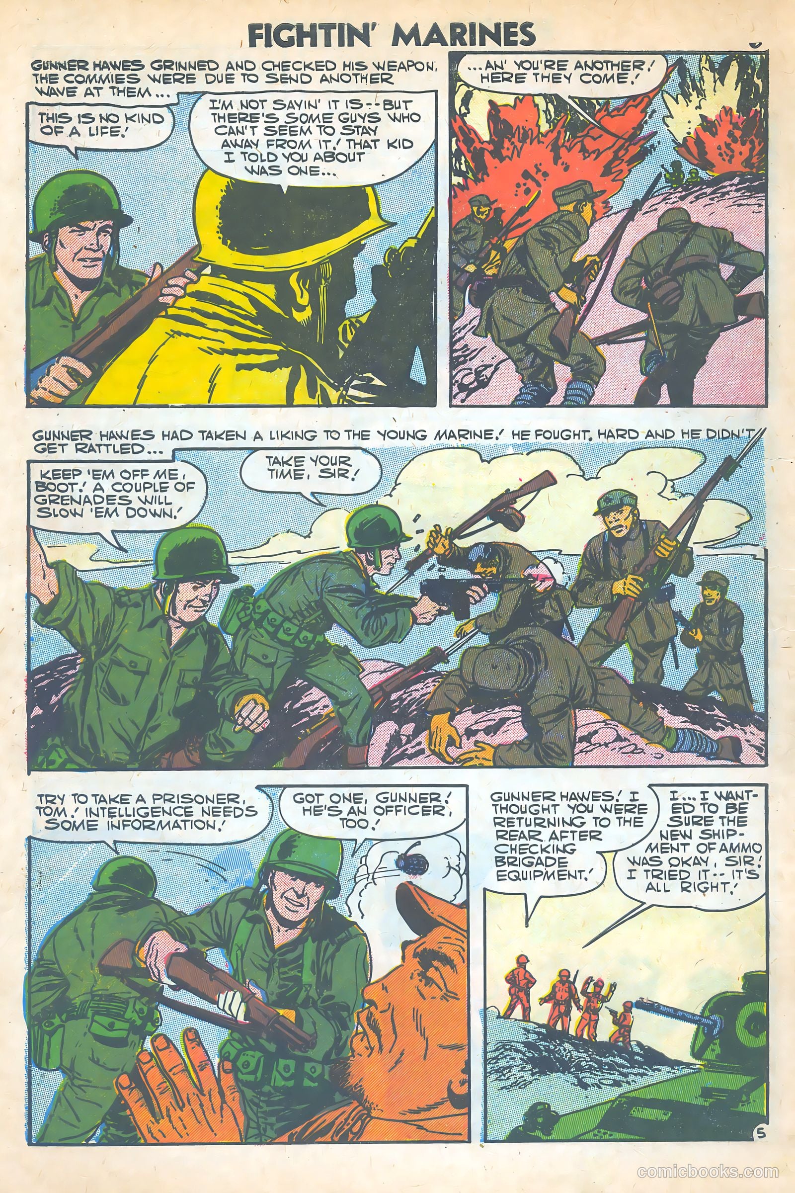 Fightin' Marines #23 — page 9 of 37