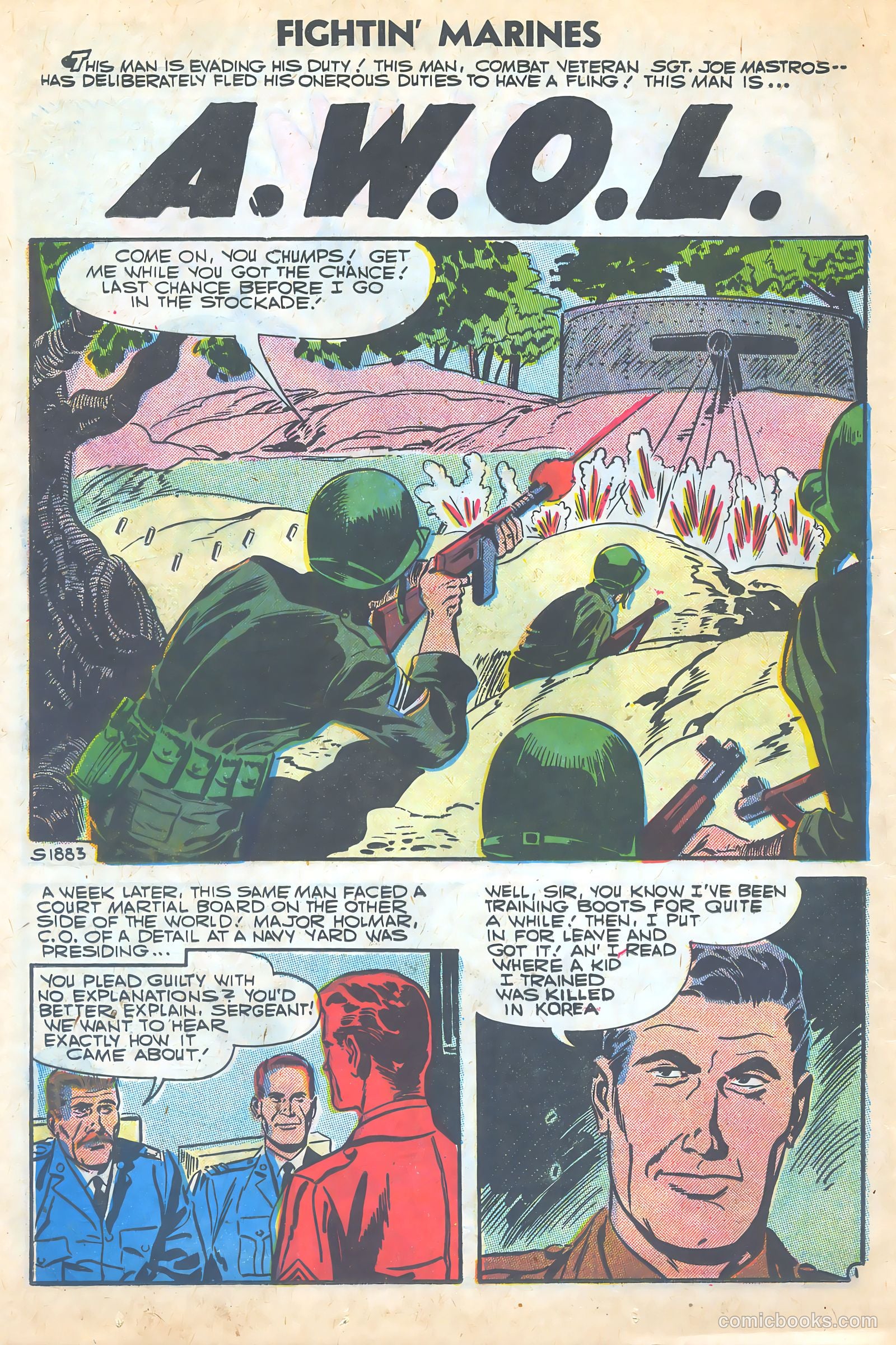 Fightin' Marines #23 — page 13 of 37