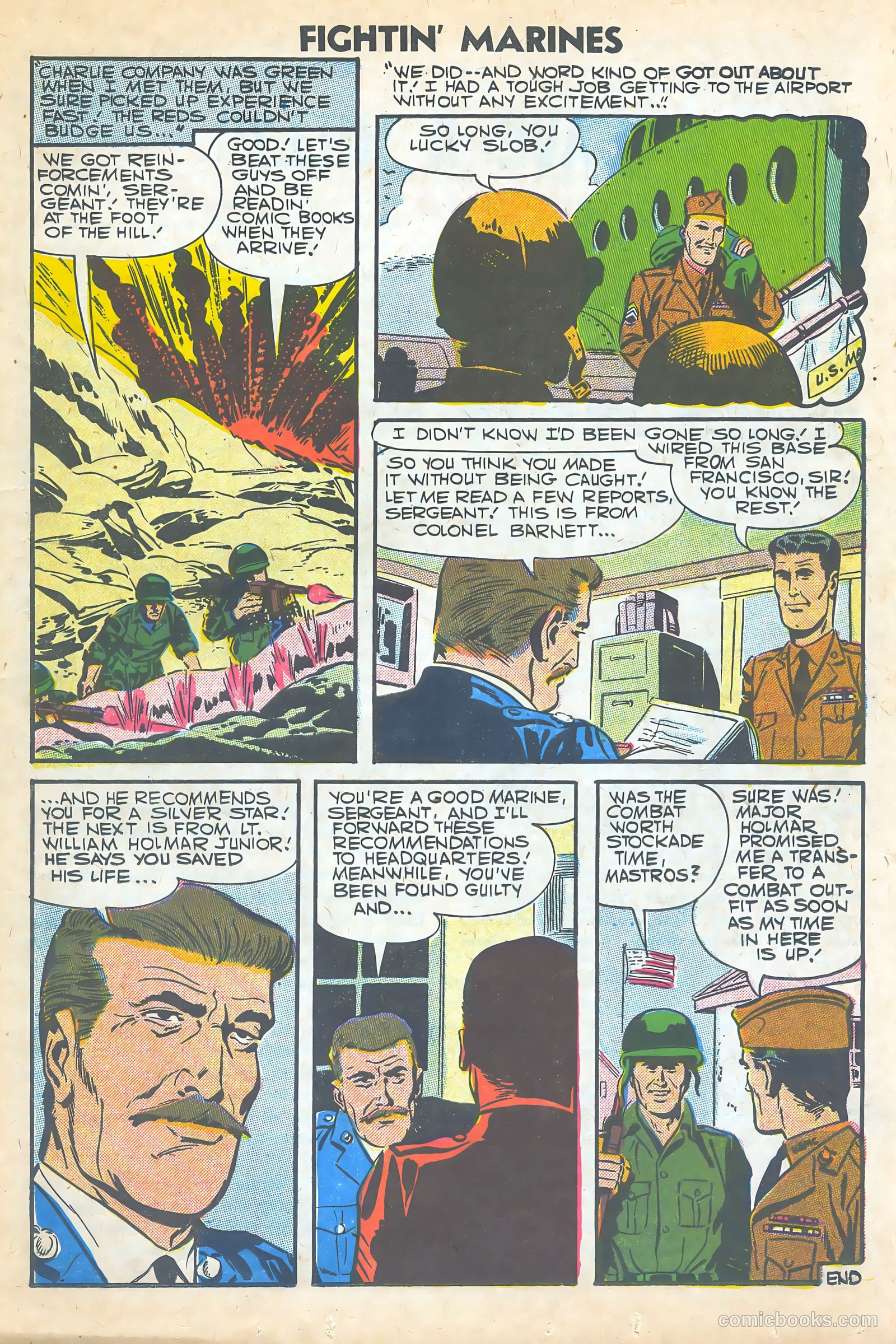 Fightin' Marines #23 — page 18 of 37