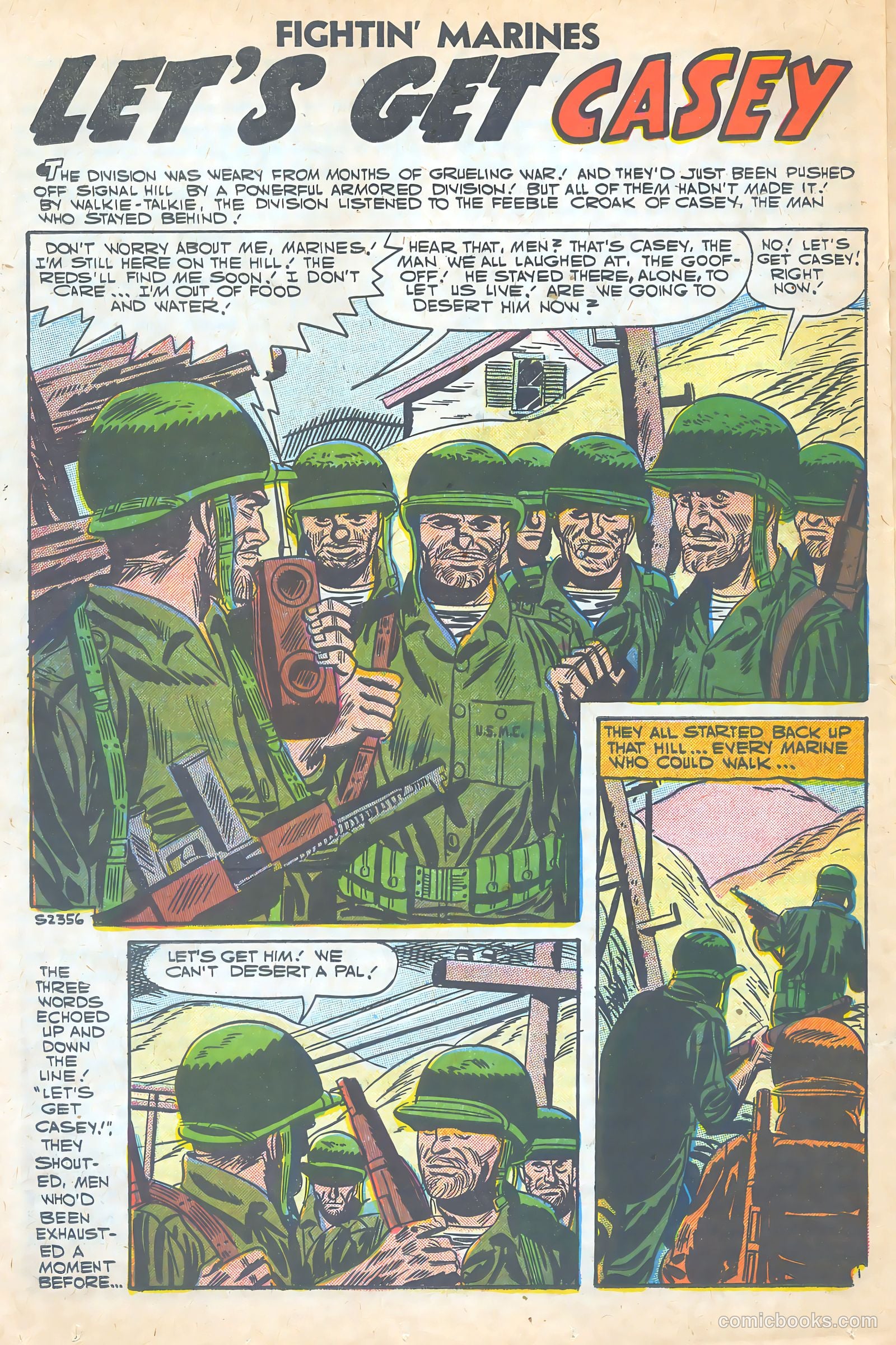 Fightin' Marines #23 — page 21 of 37