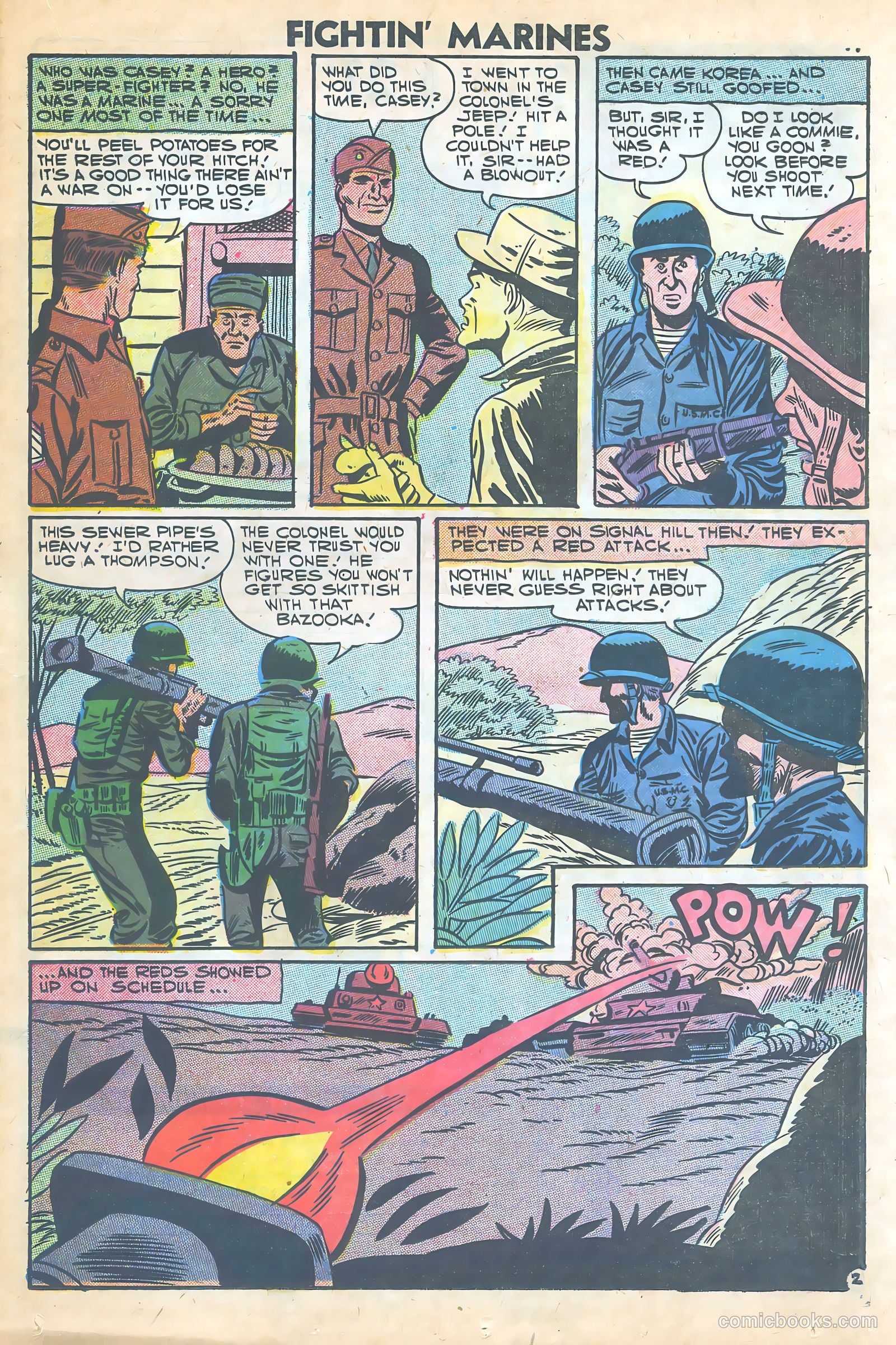 Fightin' Marines #23 — page 22 of 37