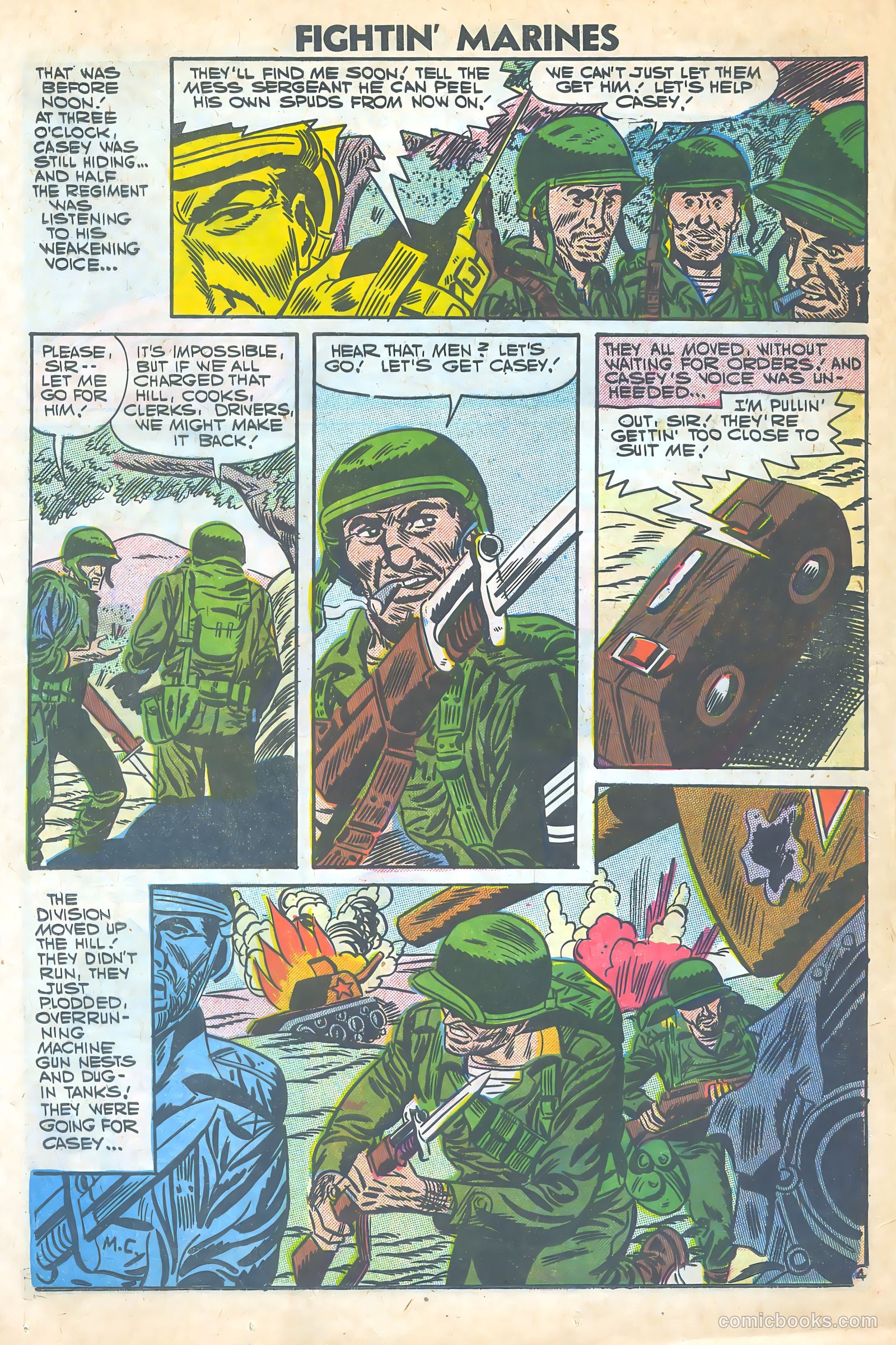 Fightin' Marines #23 — page 25 of 37