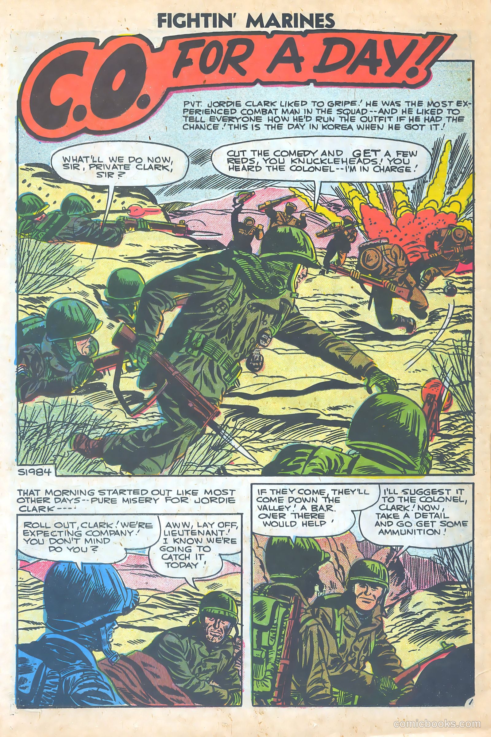 Fightin' Marines #23 — page 27 of 37