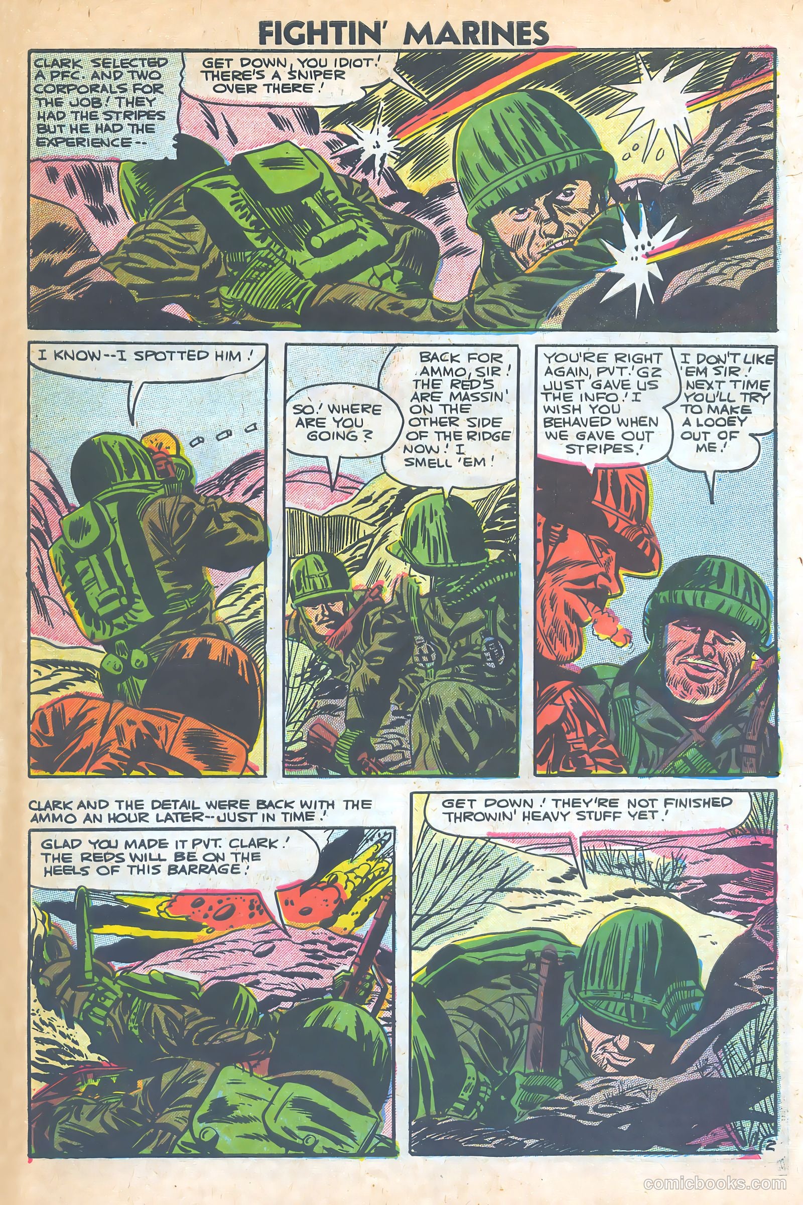Fightin' Marines #23 — page 28 of 37