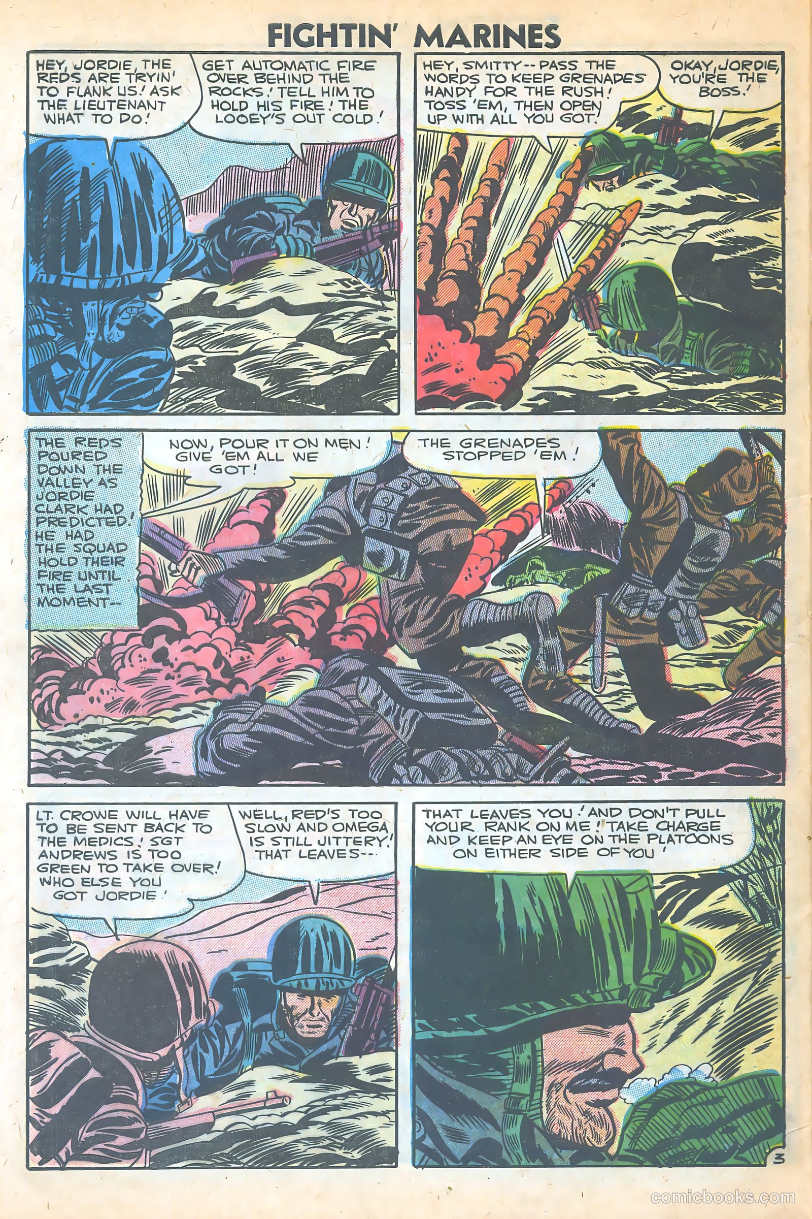 Fightin' Marines #23 — page 29 of 37