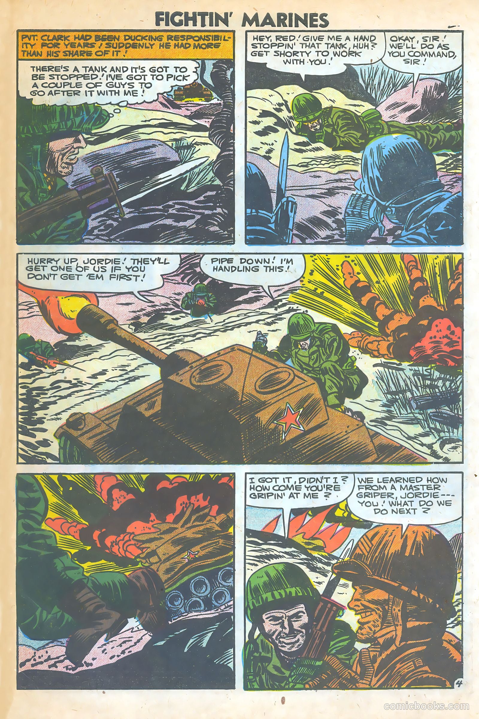 Fightin' Marines #23 — page 30 of 37