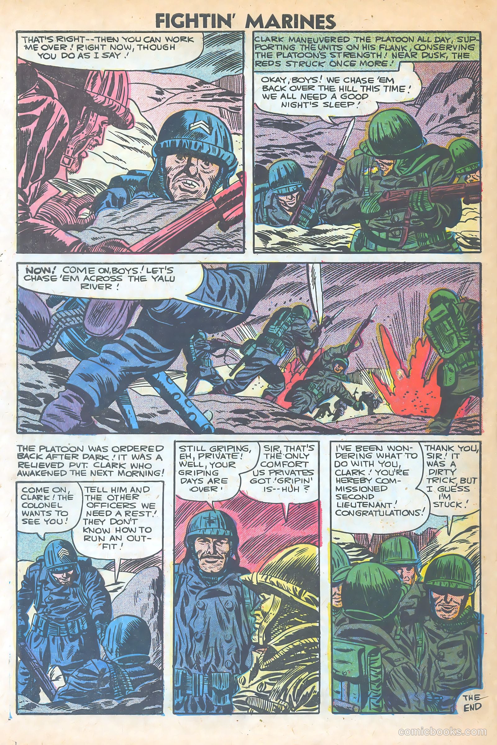 Fightin' Marines #23 — page 33 of 37