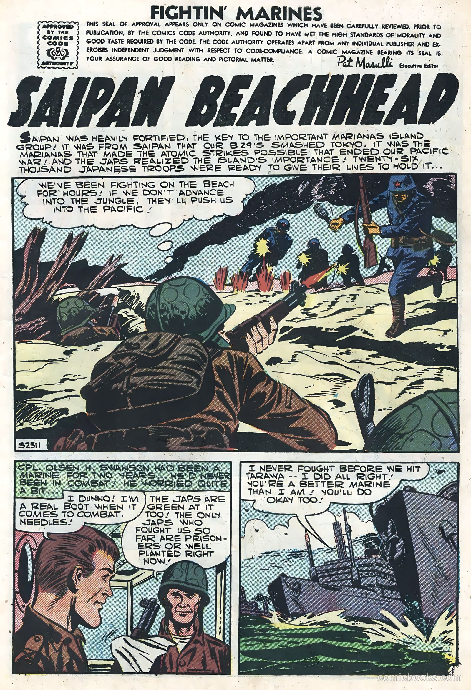 Fightin' Marines #24 — page 3 of 36