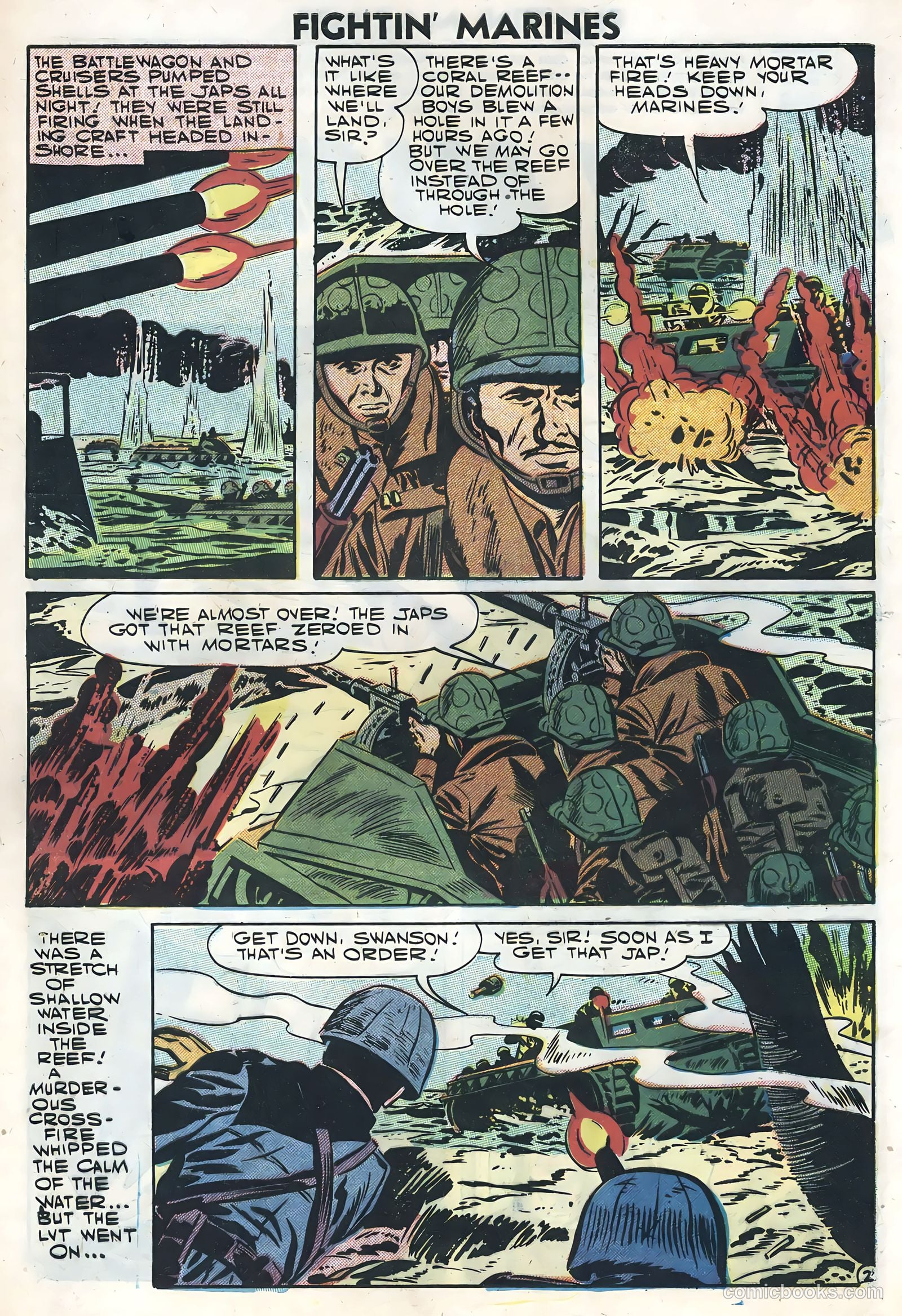 Fightin' Marines #24 — page 4 of 36