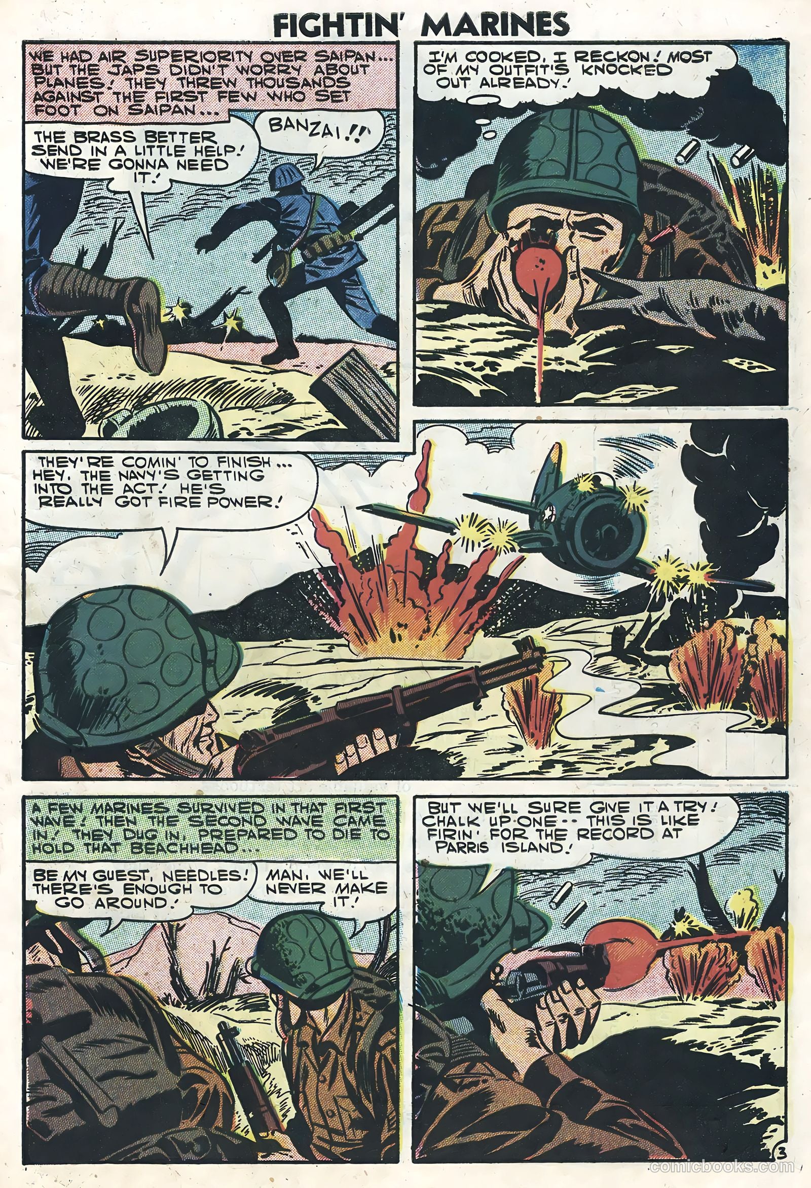 Fightin' Marines #24 — page 5 of 36