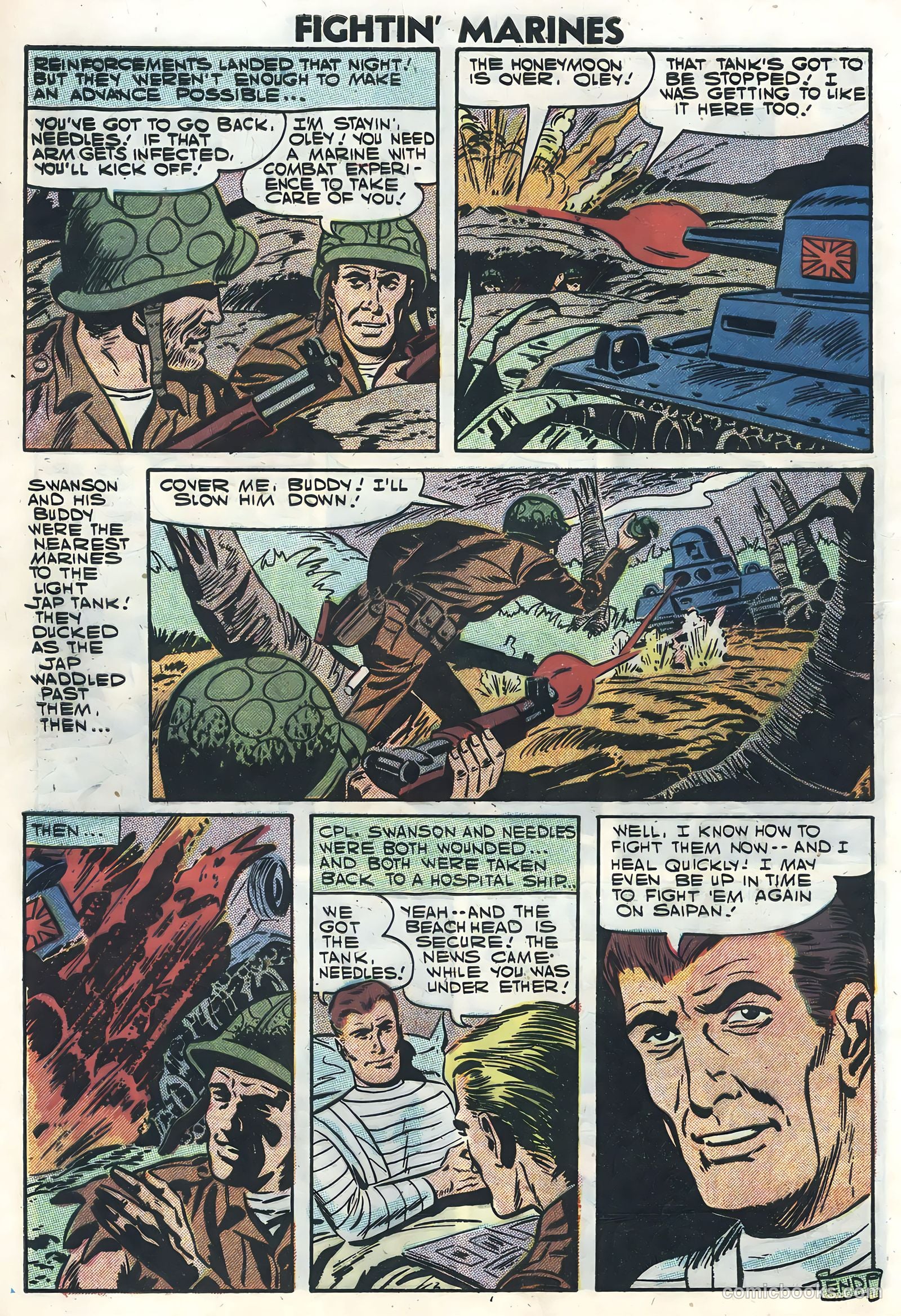 Fightin' Marines #24 — page 8 of 36