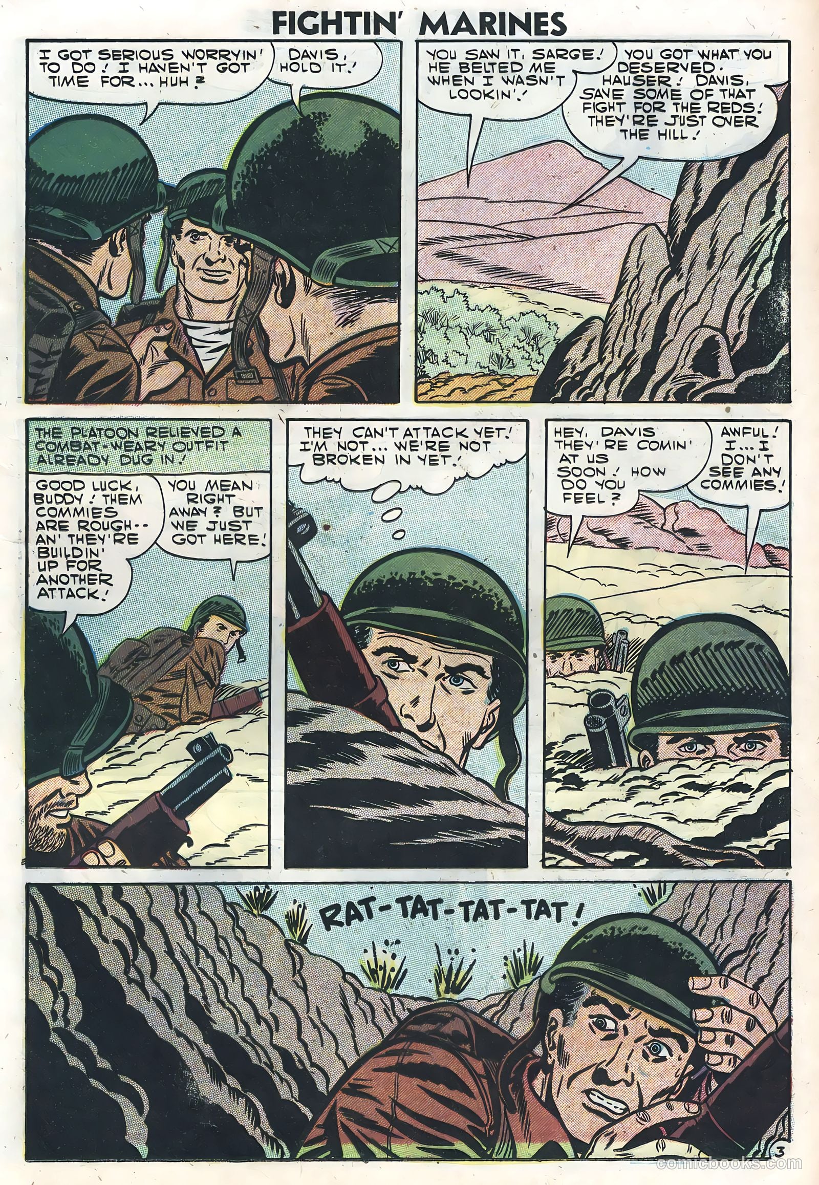 Fightin' Marines #24 — page 17 of 36