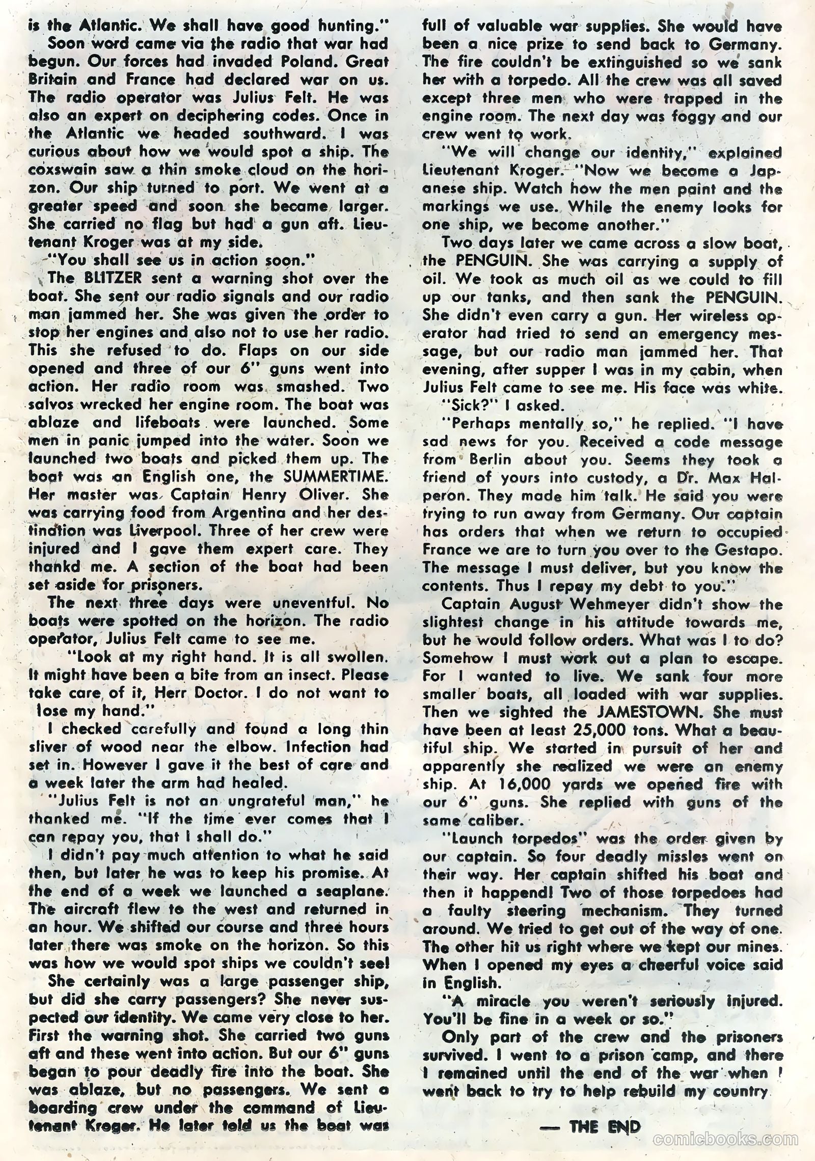 Fightin' Marines #24 — page 21 of 36