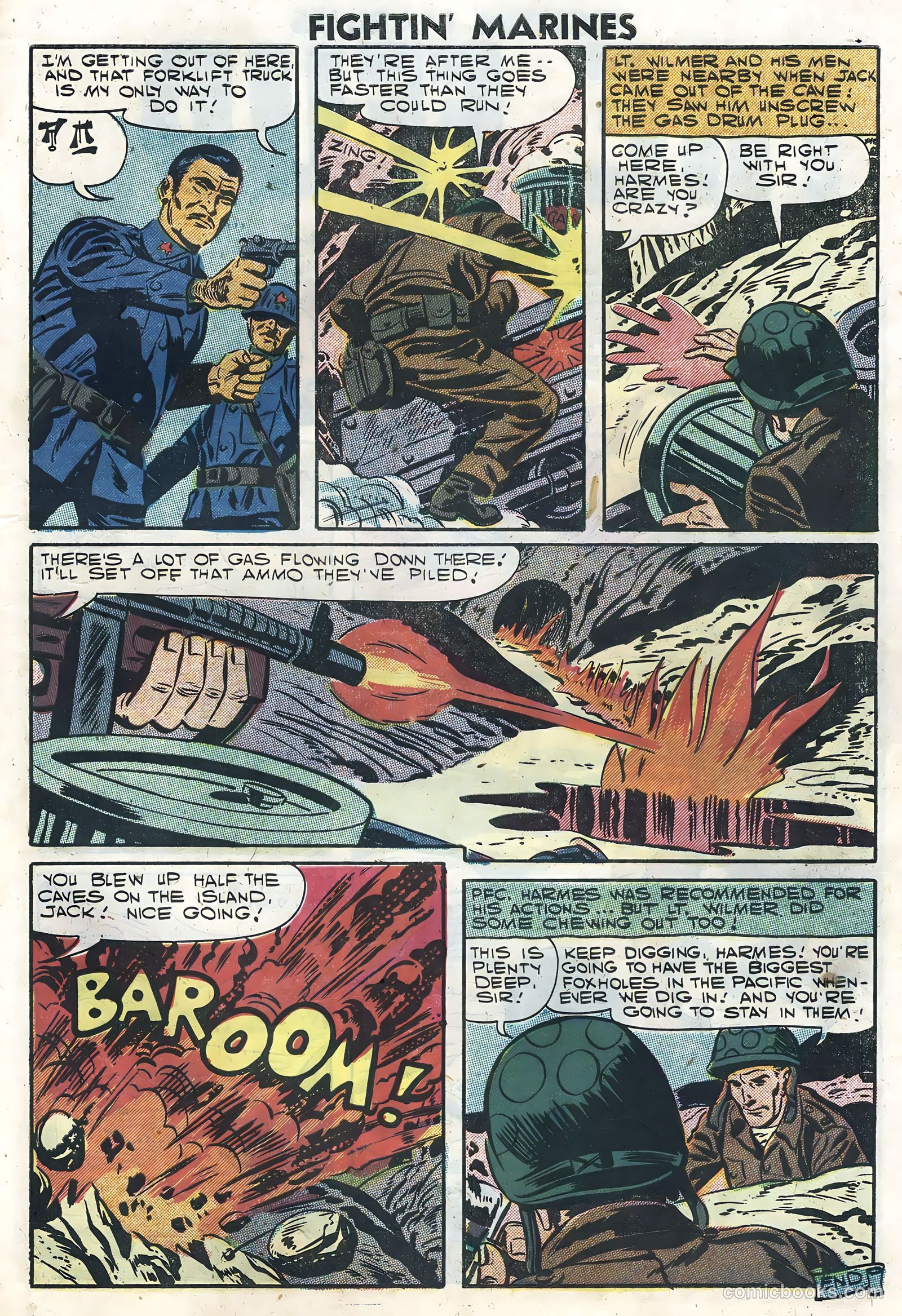 Fightin' Marines #24 — page 27 of 36