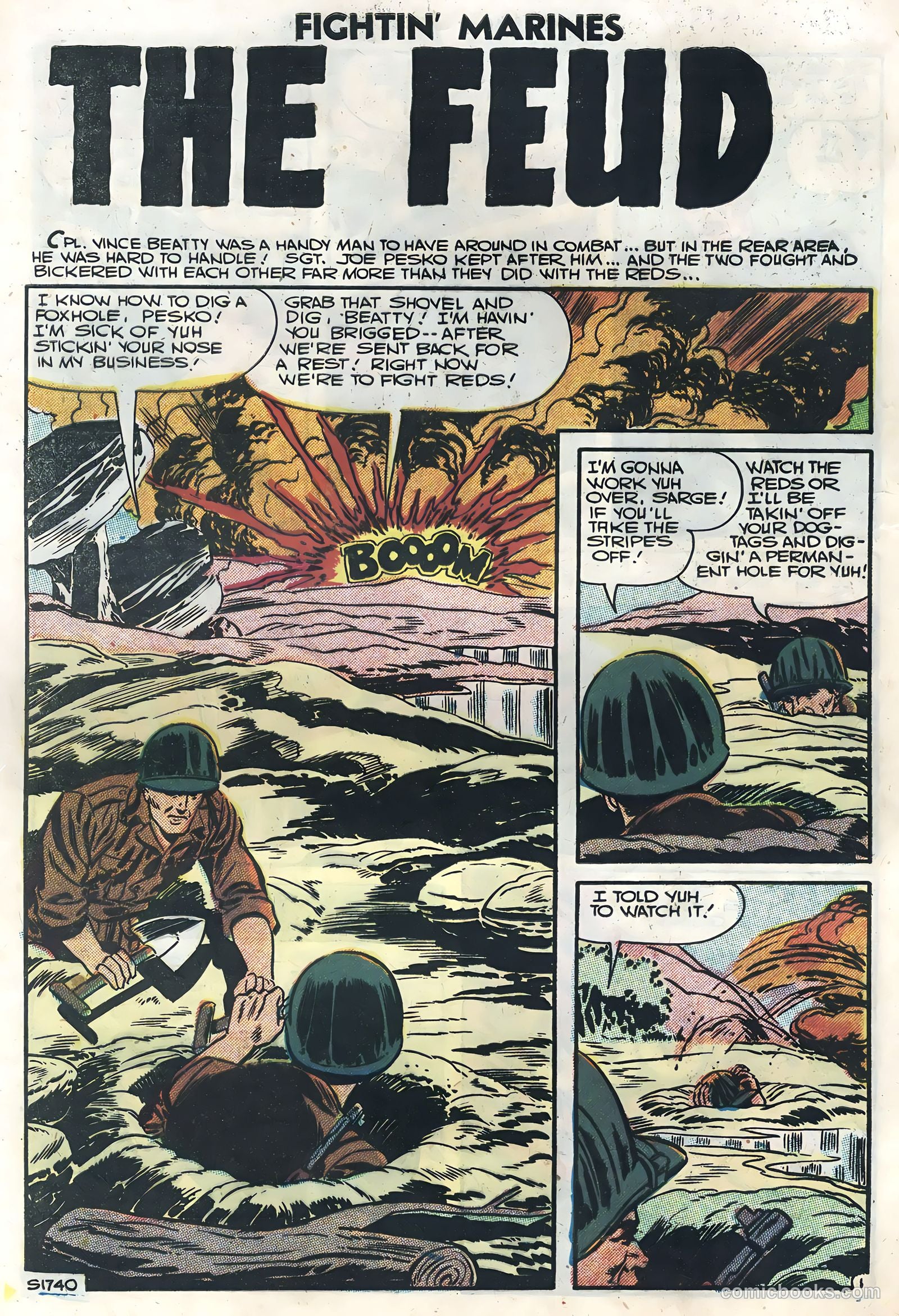 Fightin' Marines #24 — page 28 of 36