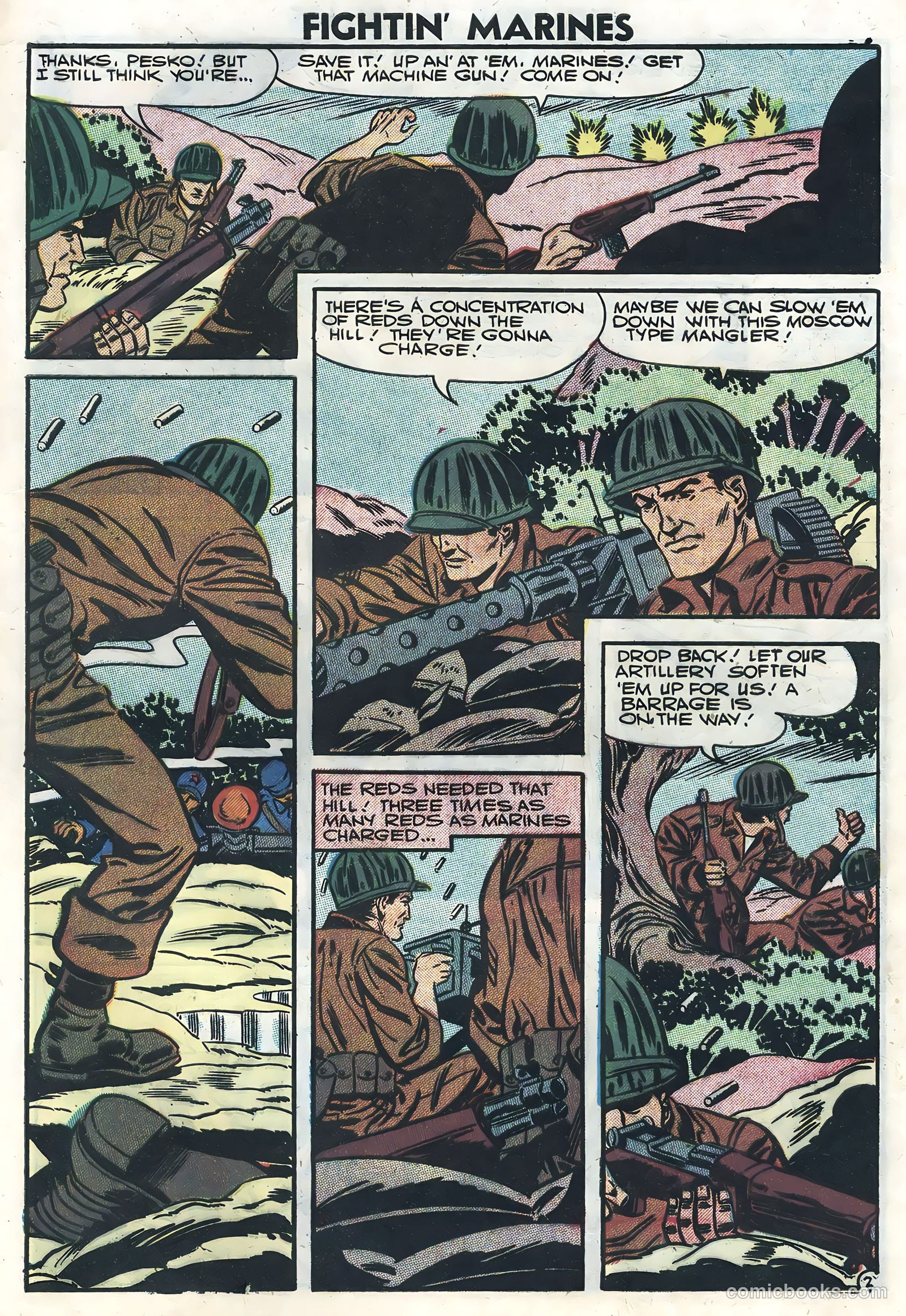 Fightin' Marines #24 — page 29 of 36
