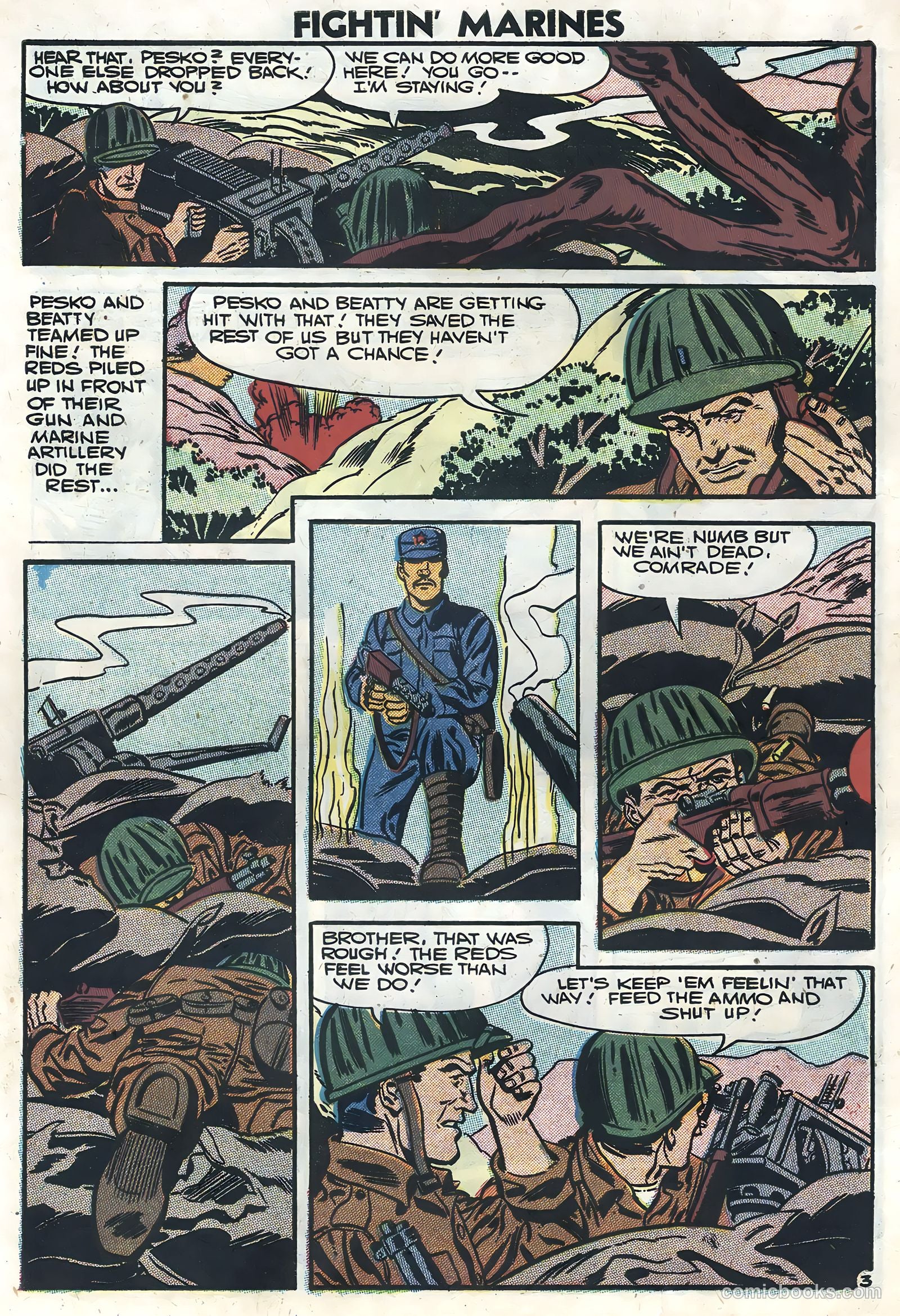 Fightin' Marines #24 — page 30 of 36